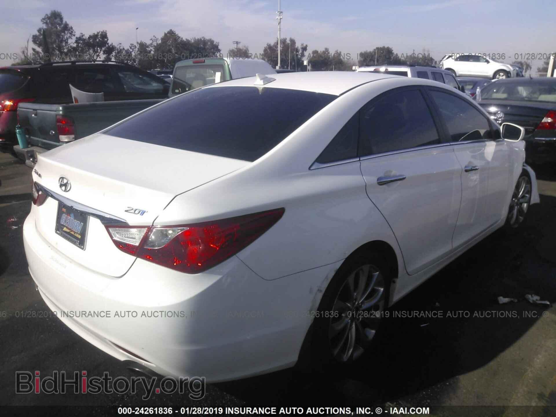 2012 HYUNDAI SONATA - VIN: 5NPEC4AB8CH443184 - Фото 4