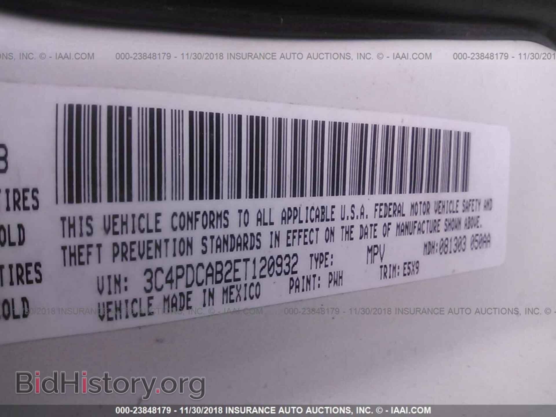 2014 DODGE JOURNEY - VIN: 3C4PDCAB2ET120932 - Photo 9