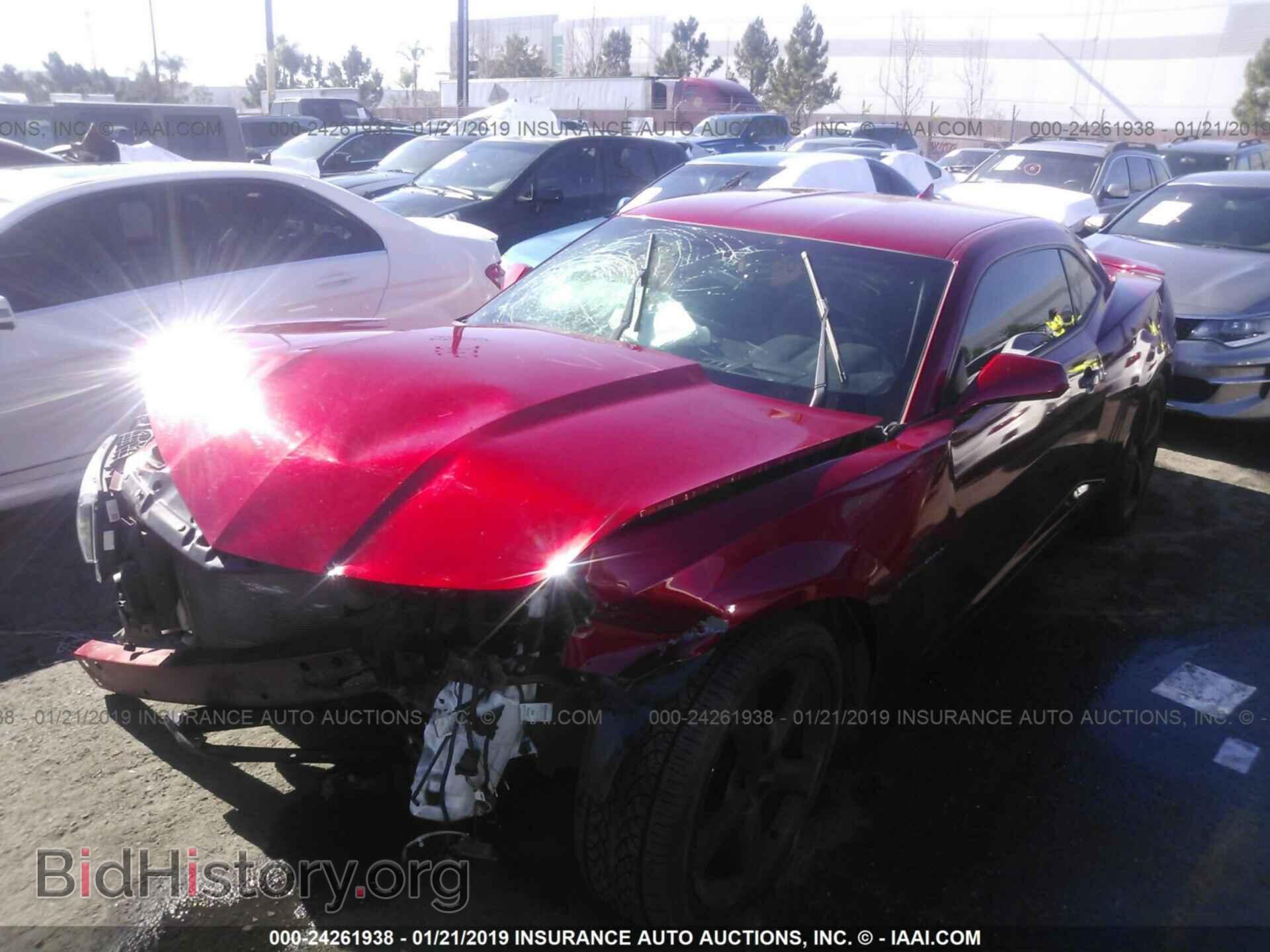 2014 CHEVROLET CAMARO - VIN: 2G1FC1E37E9138439 - Фото 2