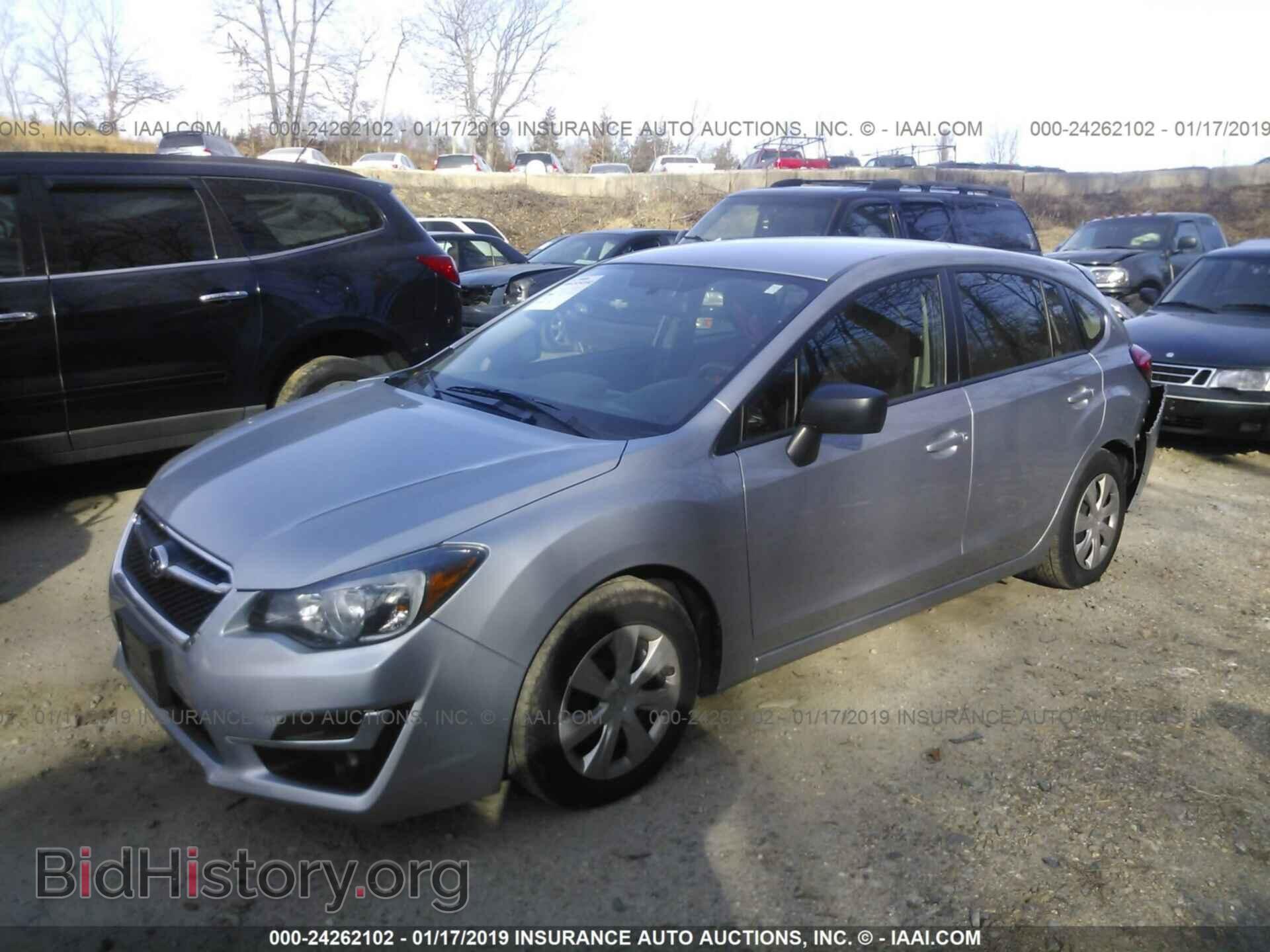 2016 SUBARU IMPREZA - VIN: JF1GPAA65G8254176 - Фото 2