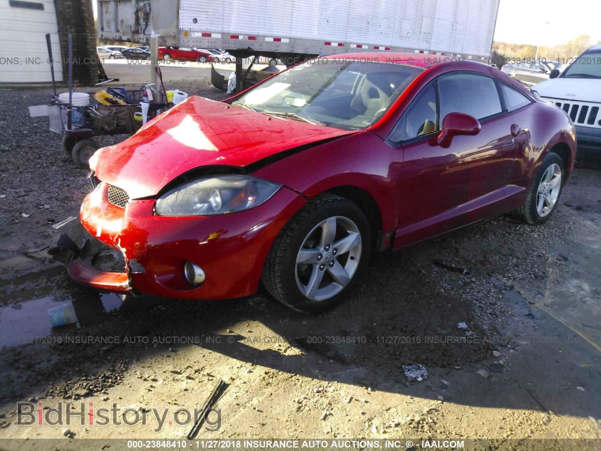 2007 MITSUBISHI ECLIPSE - VIN: 4A3AK24F07E007808 - Photo 2