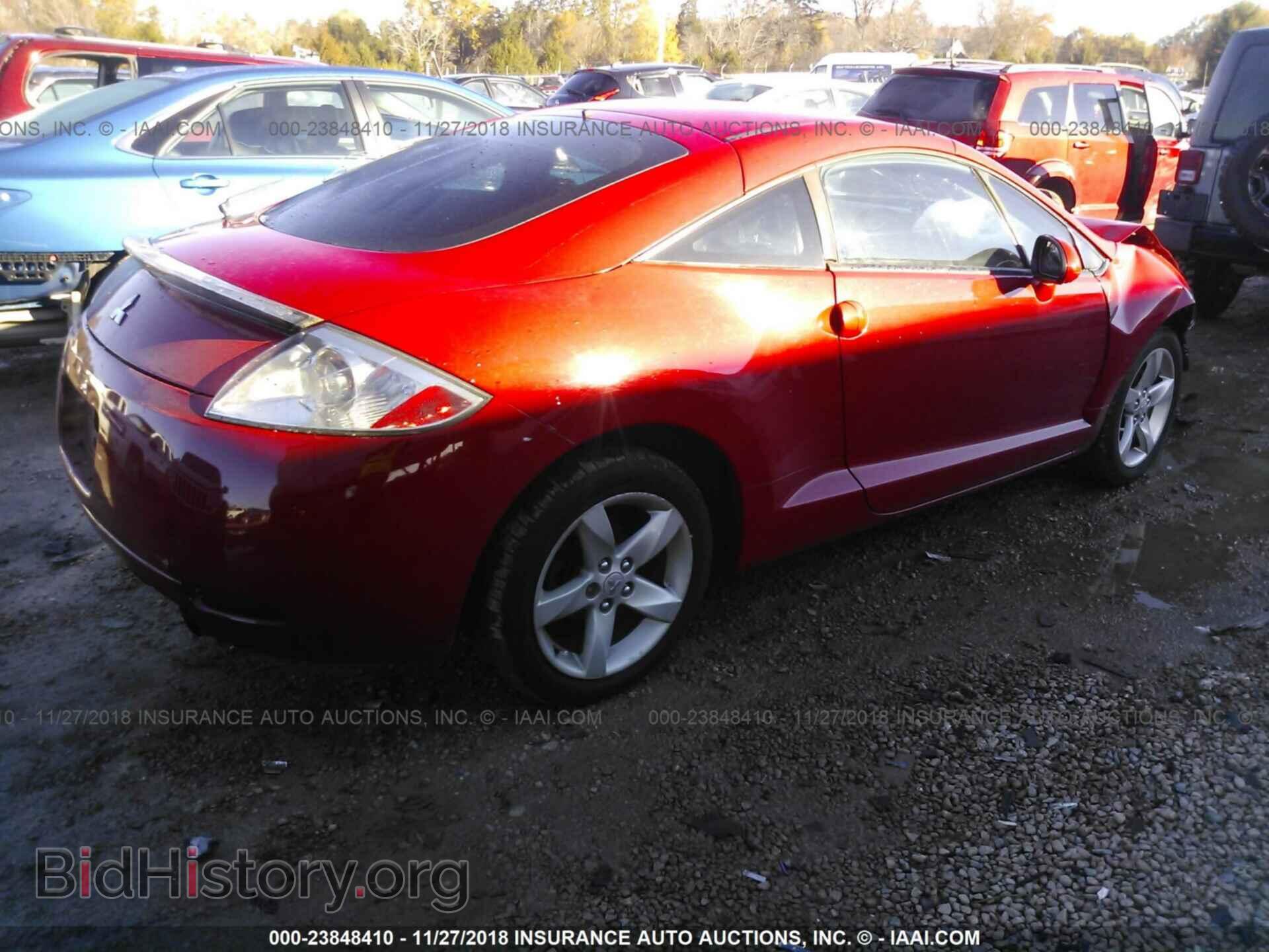 2007 MITSUBISHI ECLIPSE - VIN: 4A3AK24F07E007808 - Photo 4