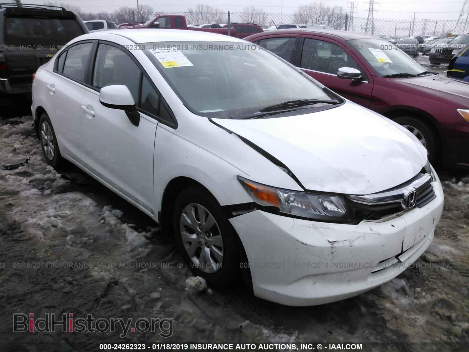 Photo 19XFB2F56CE058550 - HONDA CIVIC 2012