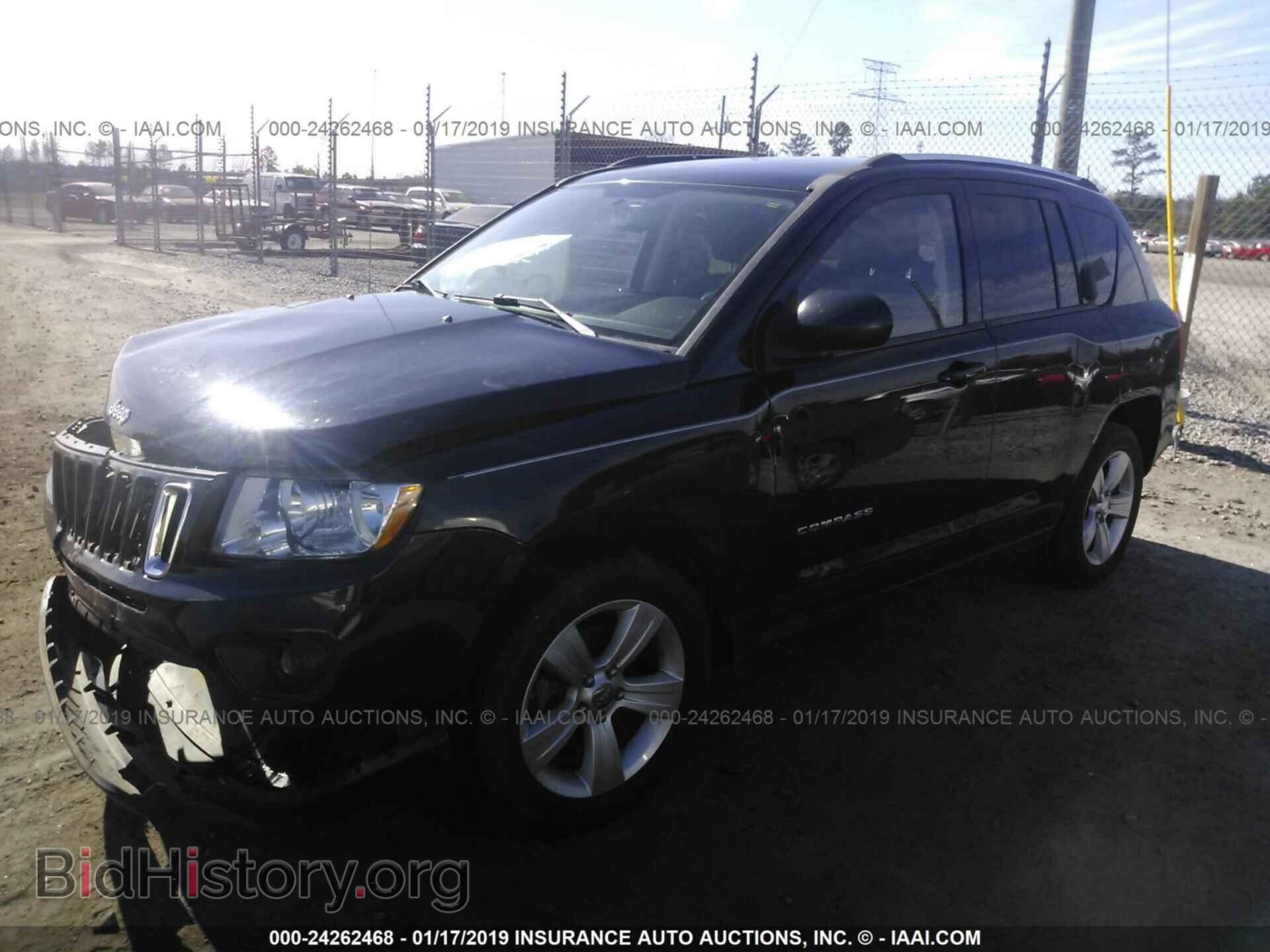 2012 JEEP COMPASS - VIN: 1C4NJCEB3CD530605 - Фото 2