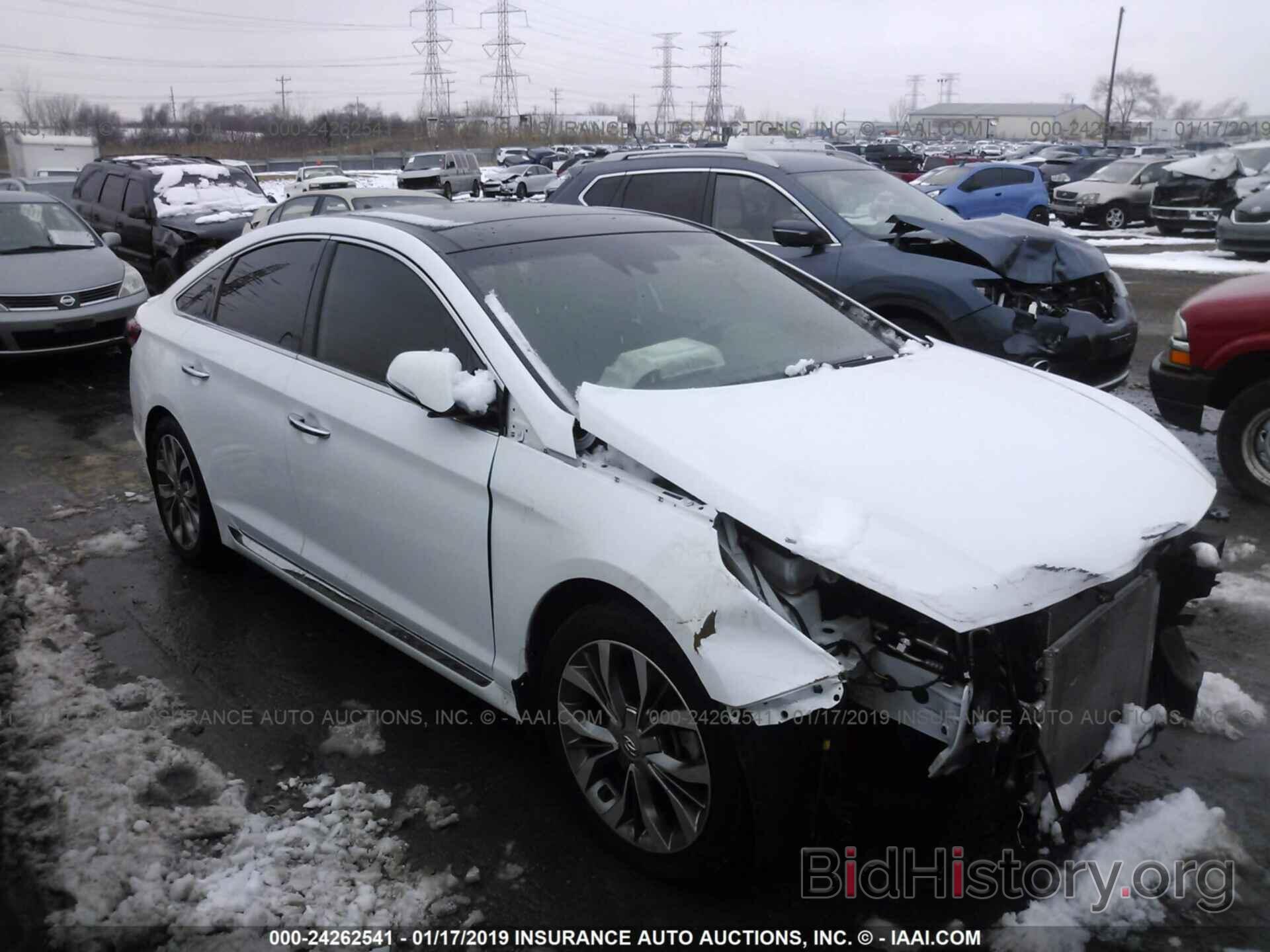 Фотография 5NPE34AB2FH113688 - HYUNDAI SONATA 2015