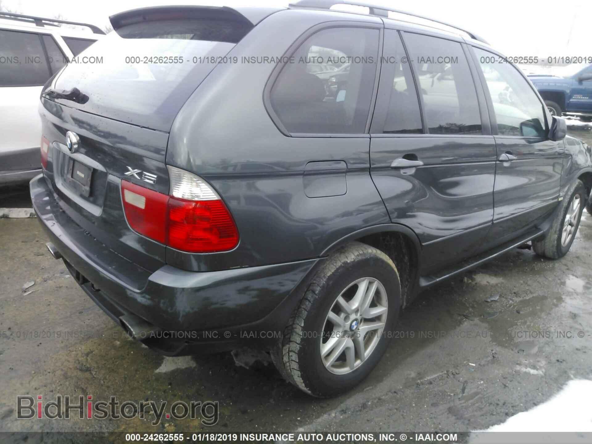 2006 BMW X5 - VIN: 5UXFA13596LY34584 - Фото 4