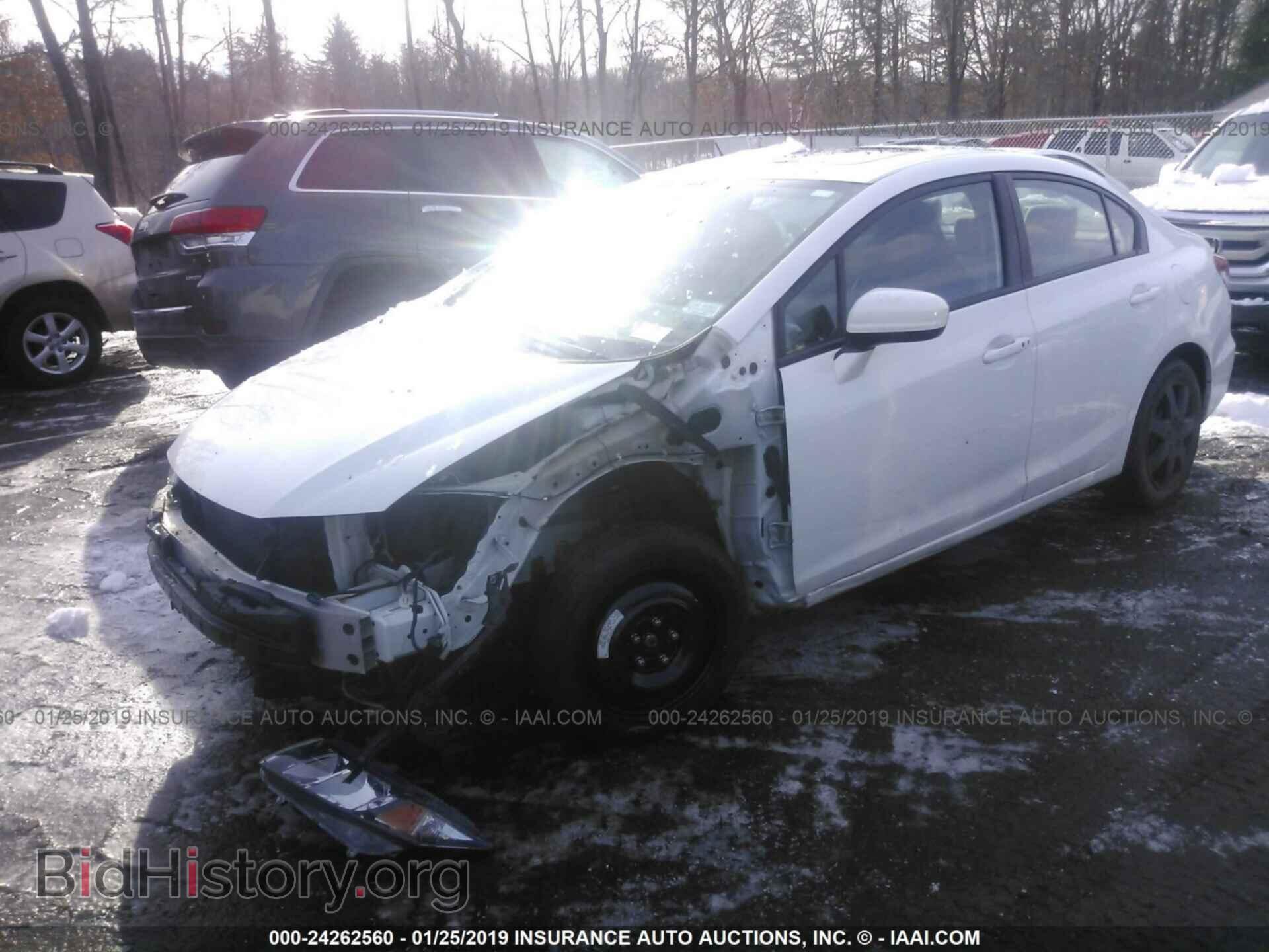 2014 HONDA CIVIC - VIN: 2HGFB2F87EH558428 - Фото 2