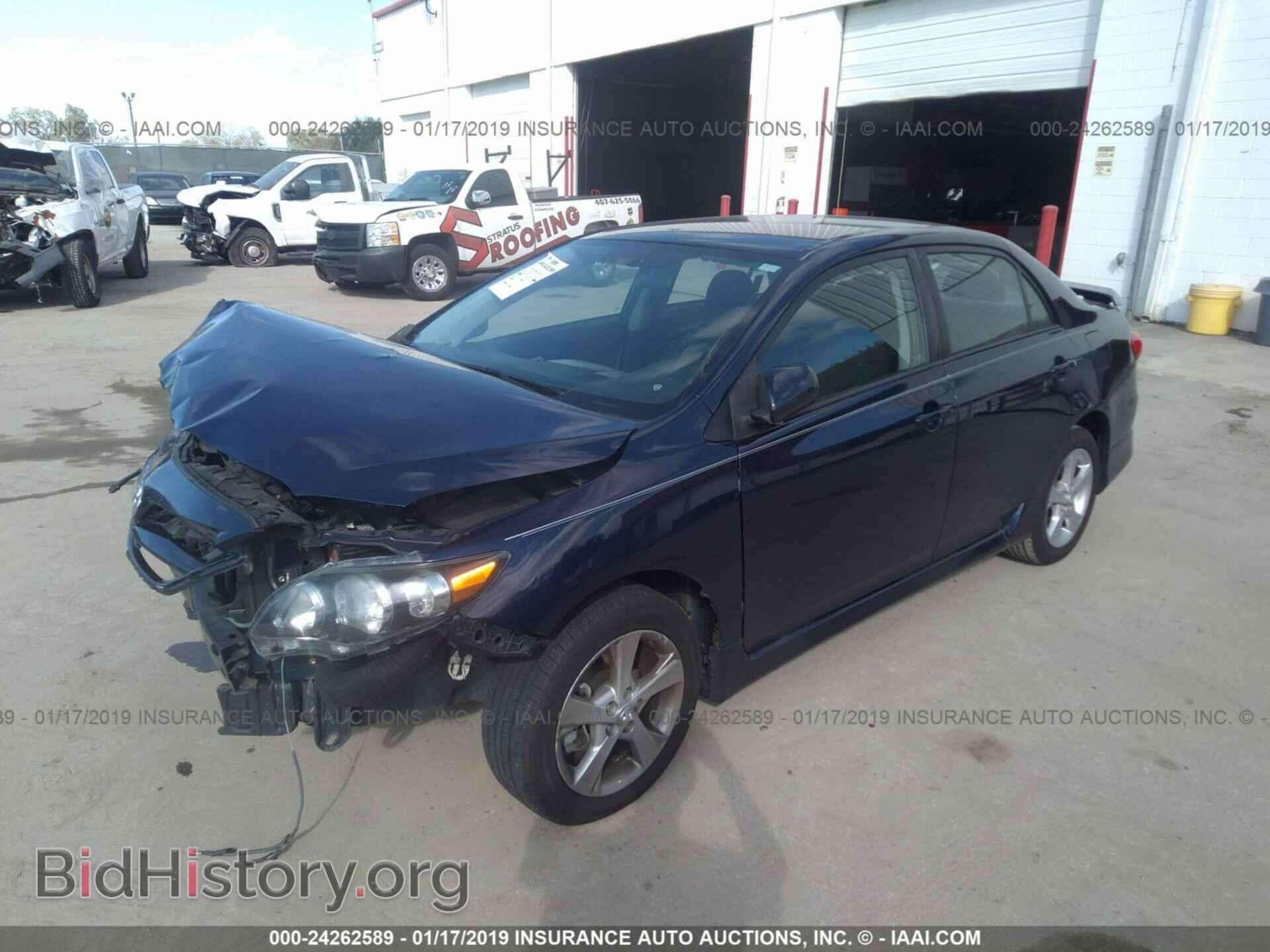 2011 TOYOTA COROLLA - VIN: 2T1BU4EE8BC725573 - Фото 2