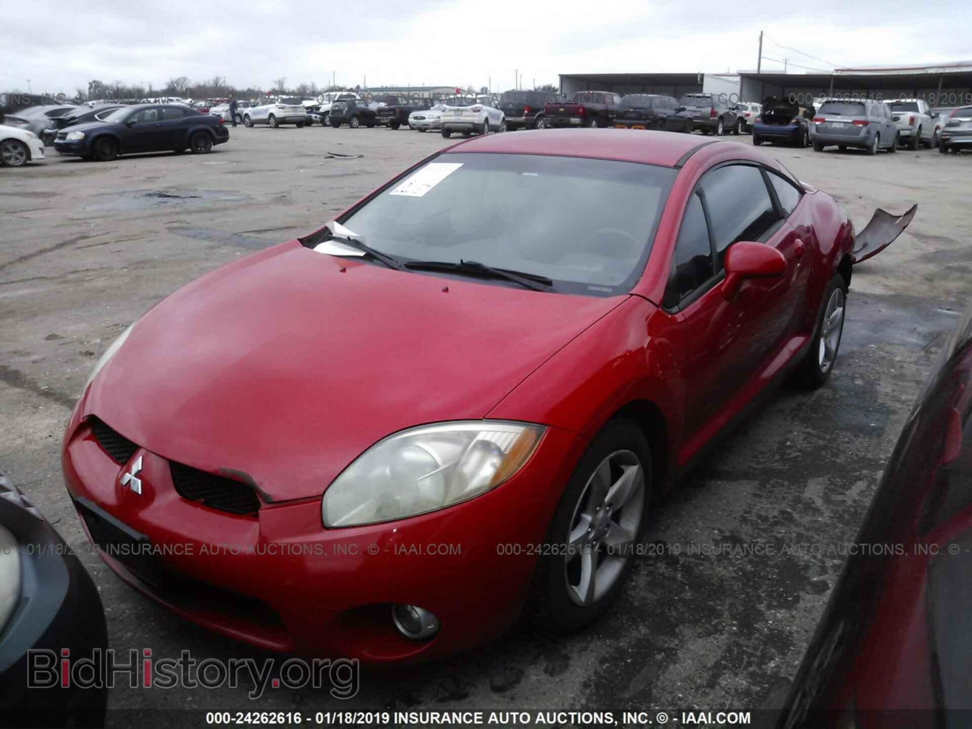 2006 MITSUBISHI ECLIPSE - VIN: 4A3AK34T66E021223 - Photo 2