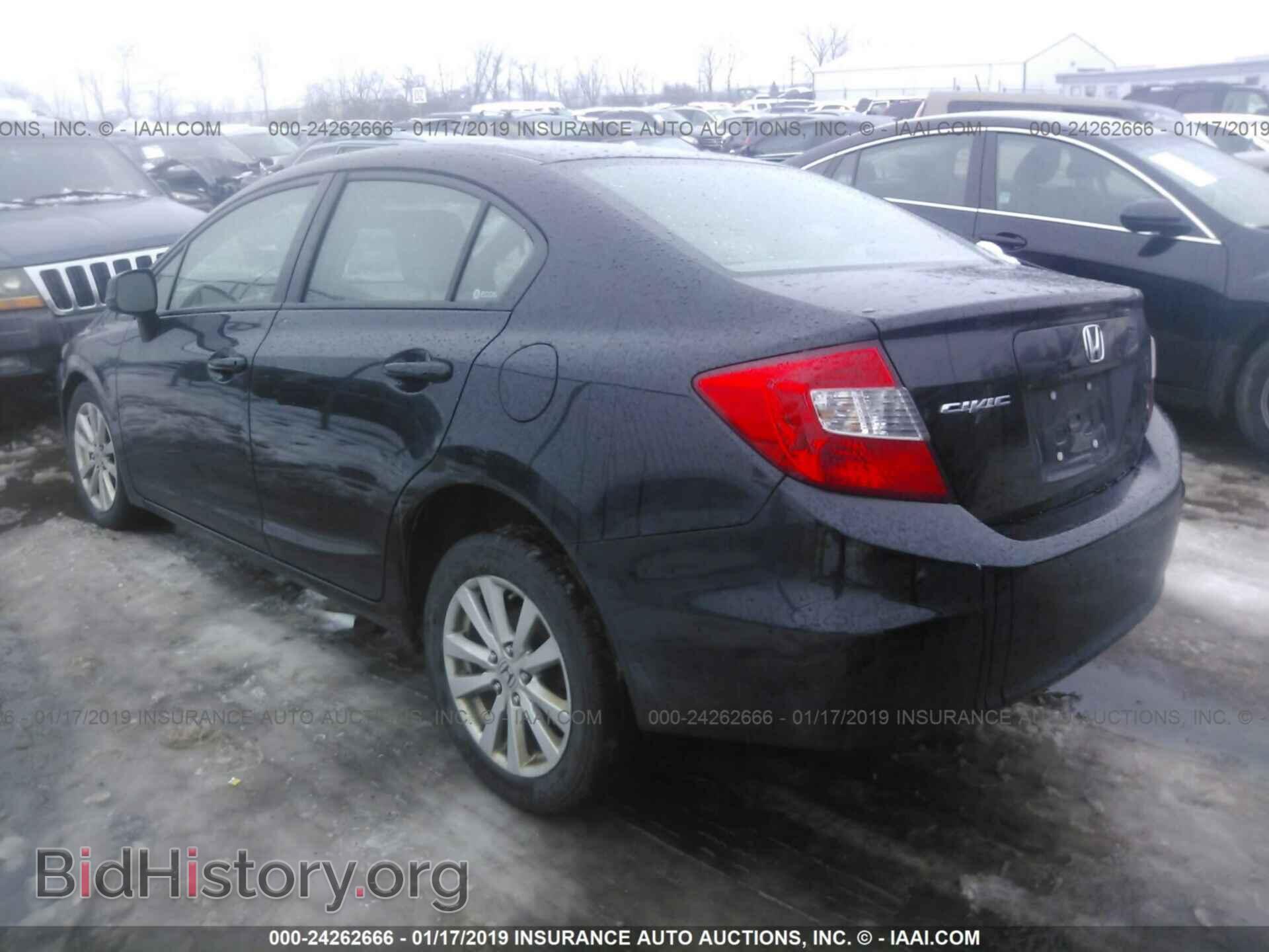2012 HONDA CIVIC - VIN: 19XFB2F84CE088608 - Фото 3