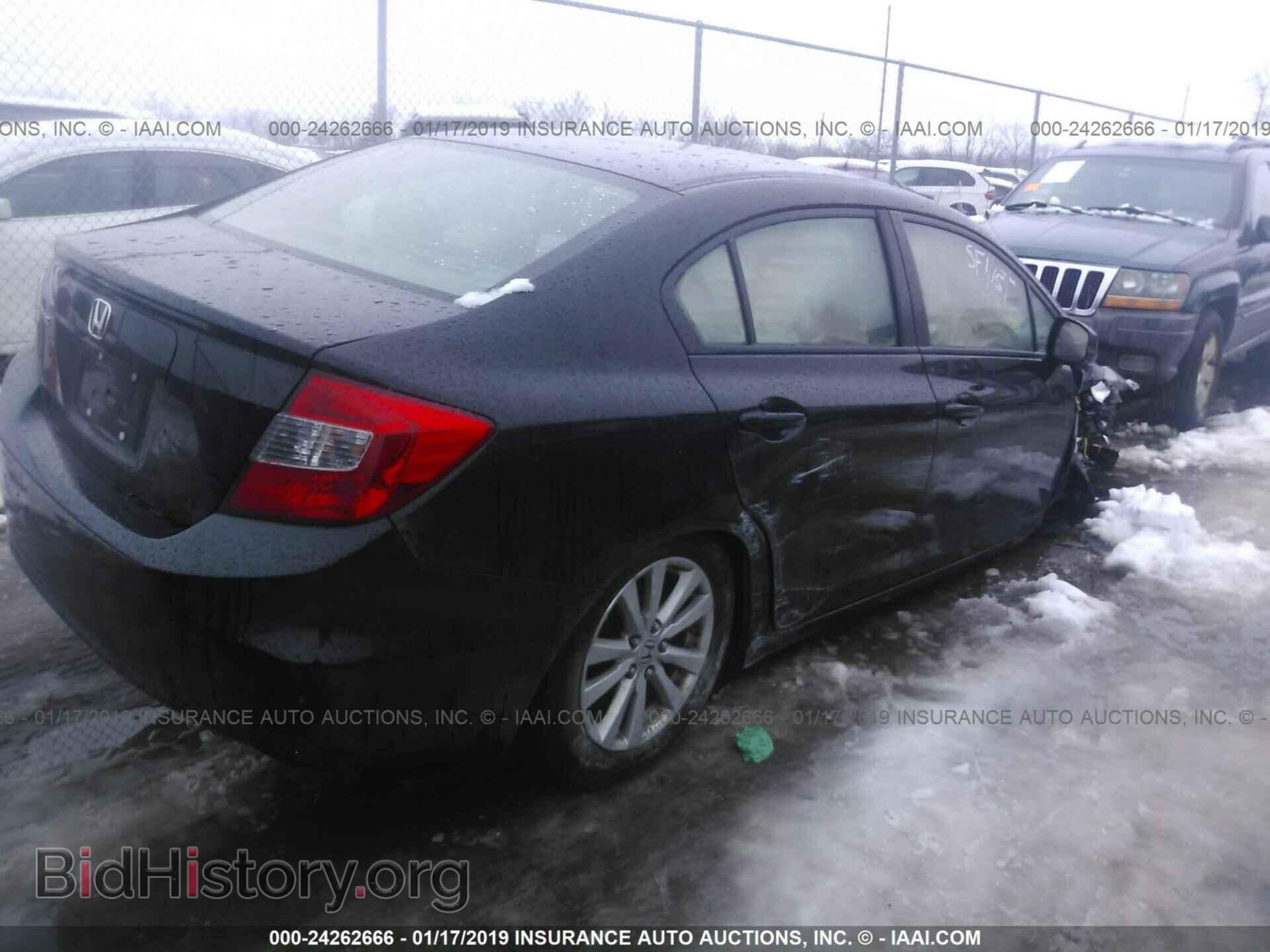 2012 HONDA CIVIC - VIN: 19XFB2F84CE088608 - Фото 4
