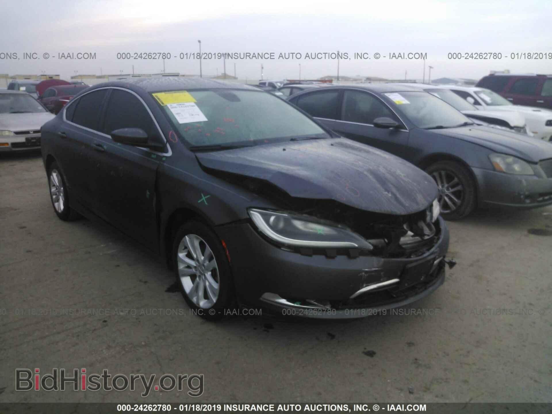 Фотография 1C3CCCAB8GN108874 - CHRYSLER 200 2016