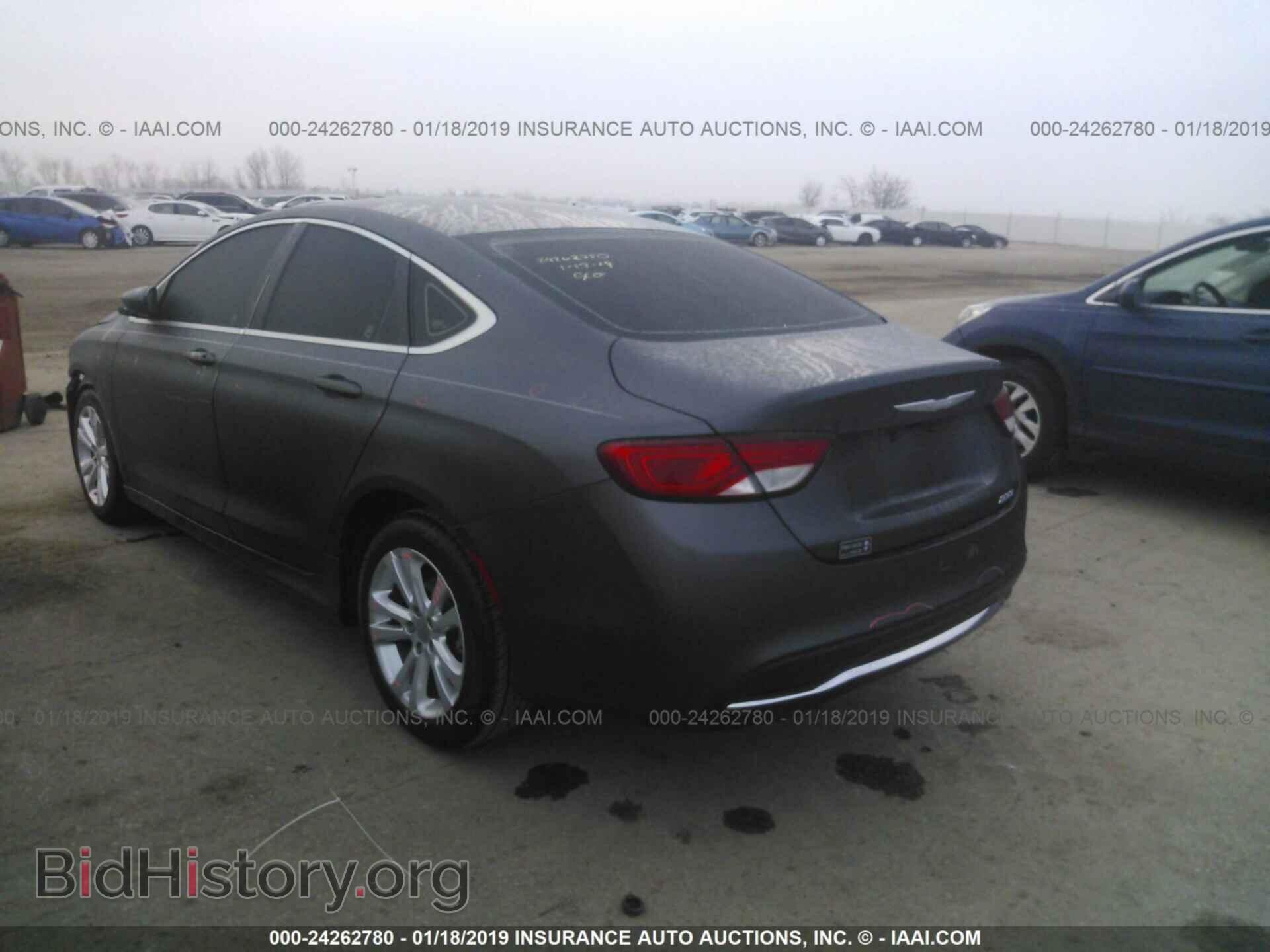 2016 CHRYSLER 200 - VIN: 1C3CCCAB8GN108874 - Фото 3