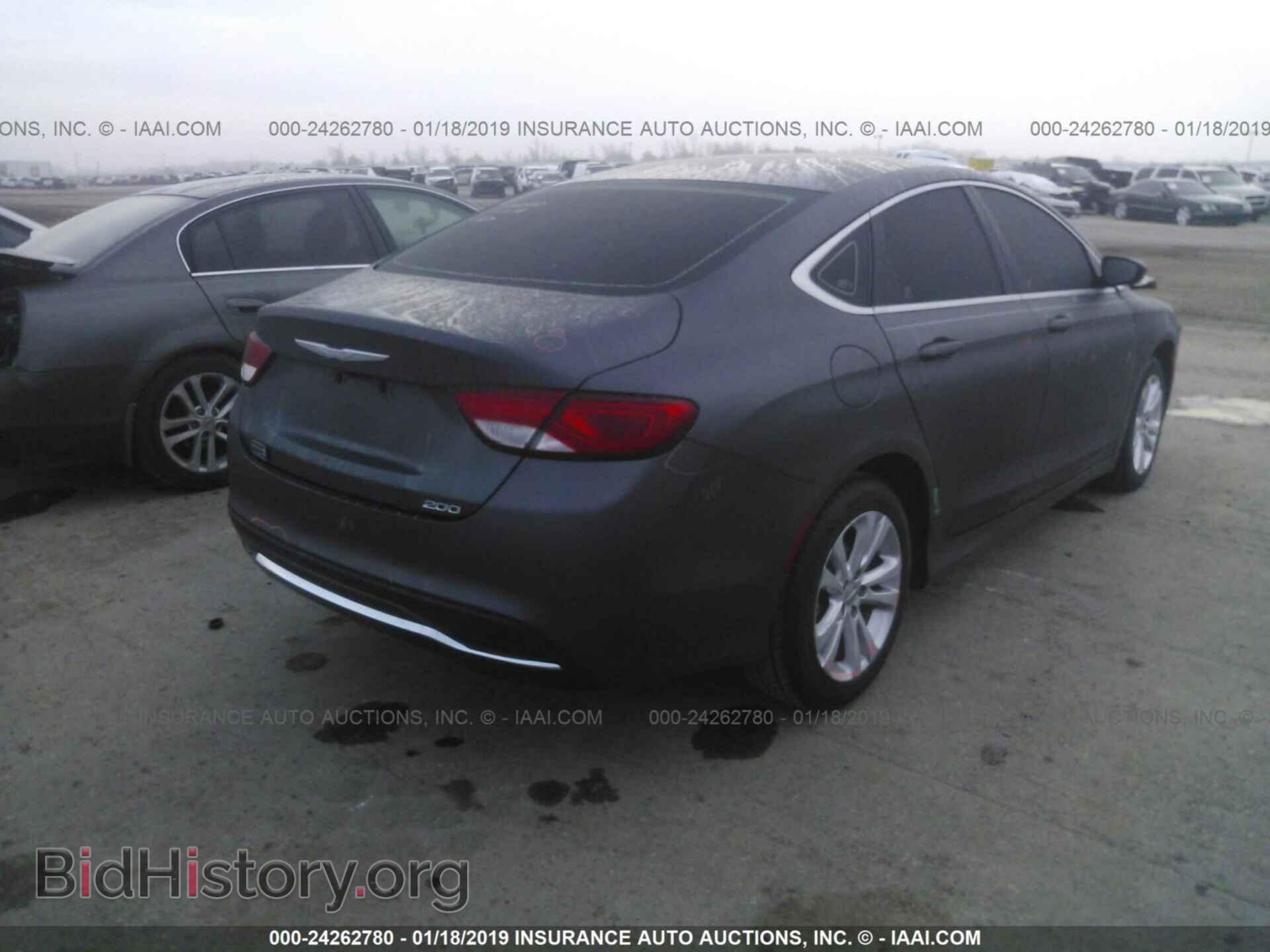 2016 CHRYSLER 200 - VIN: 1C3CCCAB8GN108874 - Фото 4