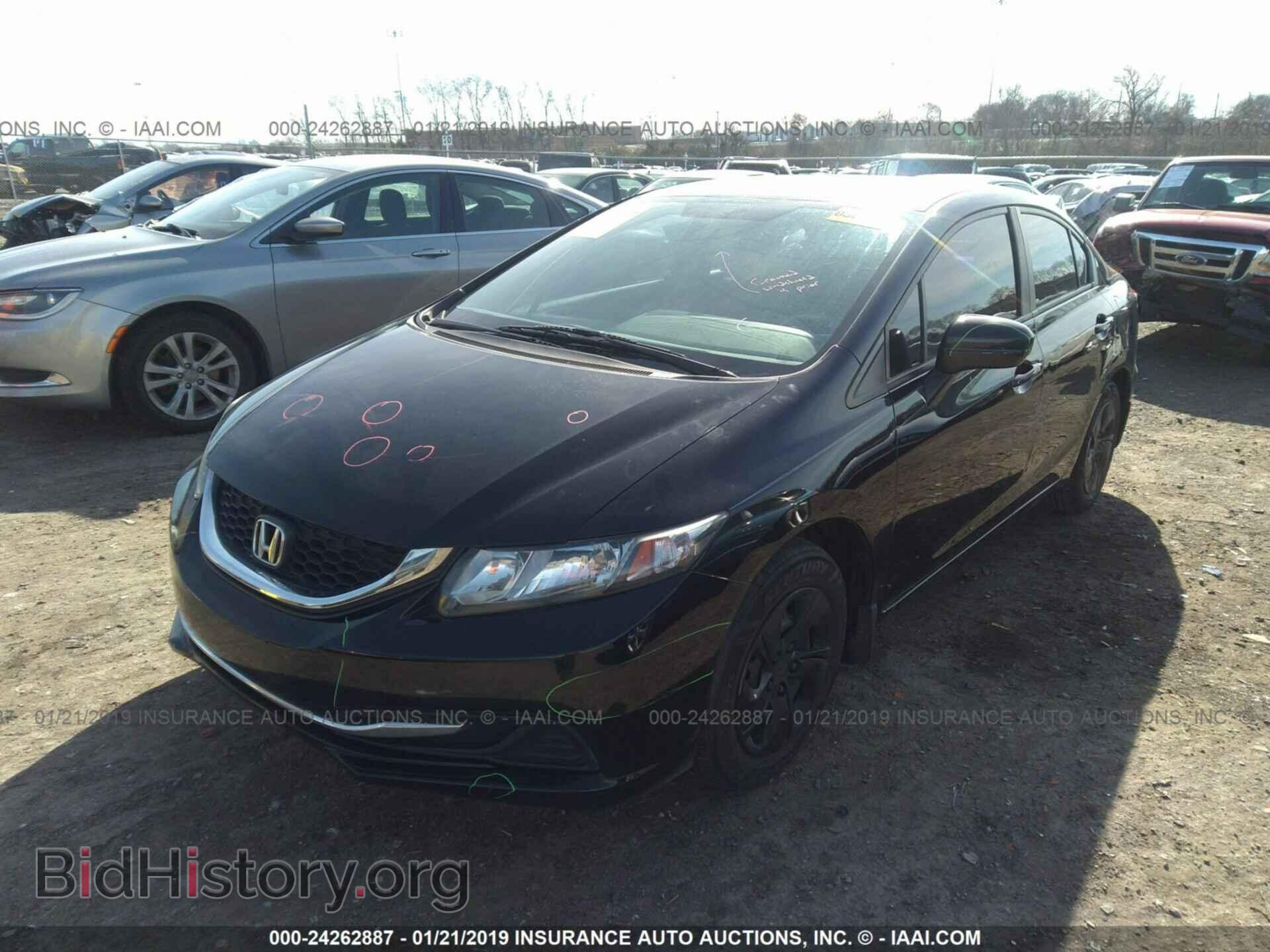 2014 HONDA CIVIC - VIN: 19XFB2F5XEE035081 - Photo 2