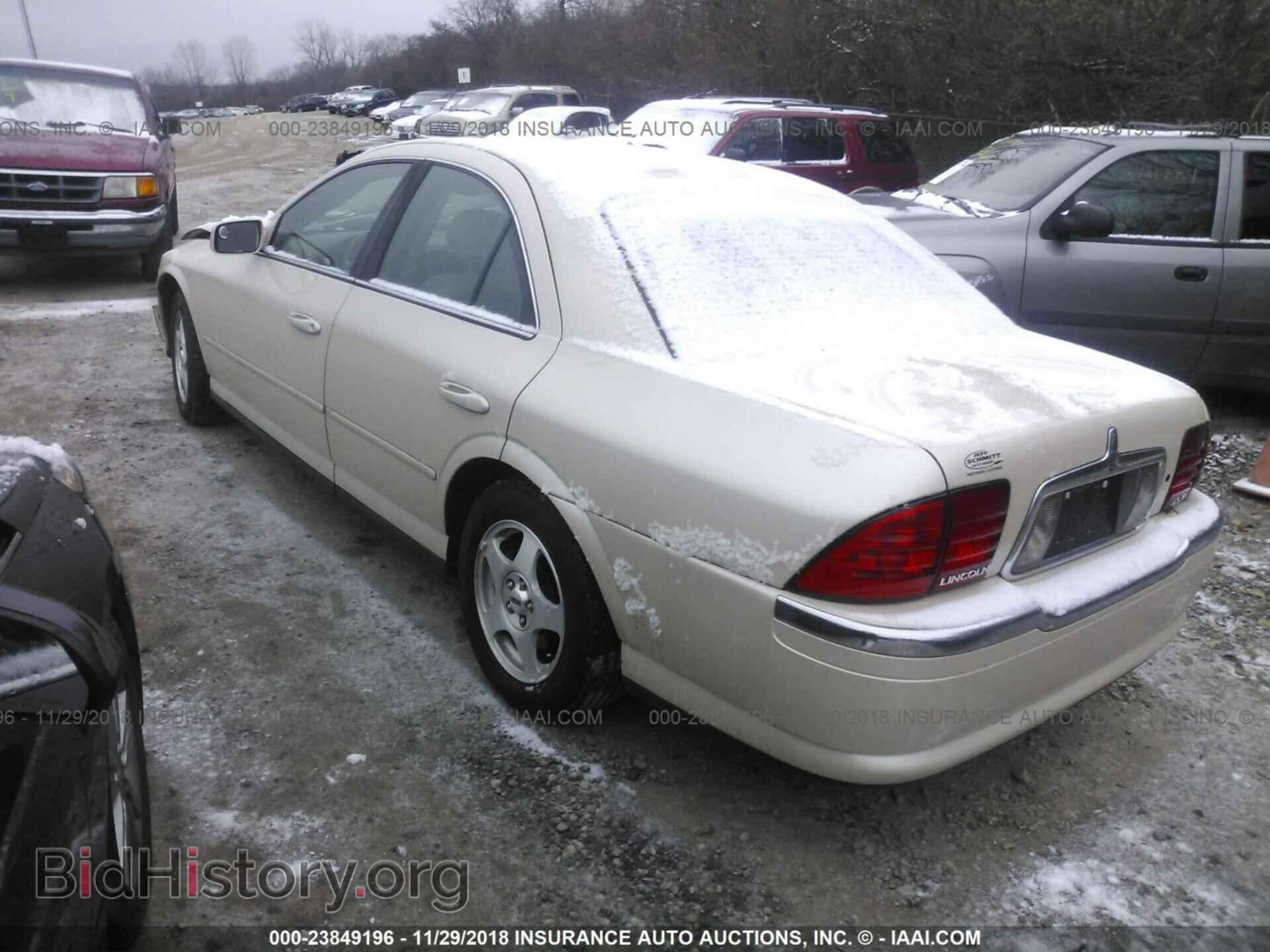 2001 LINCOLN LS - VIN: 1LNHM87A91Y628383 - Фото 3