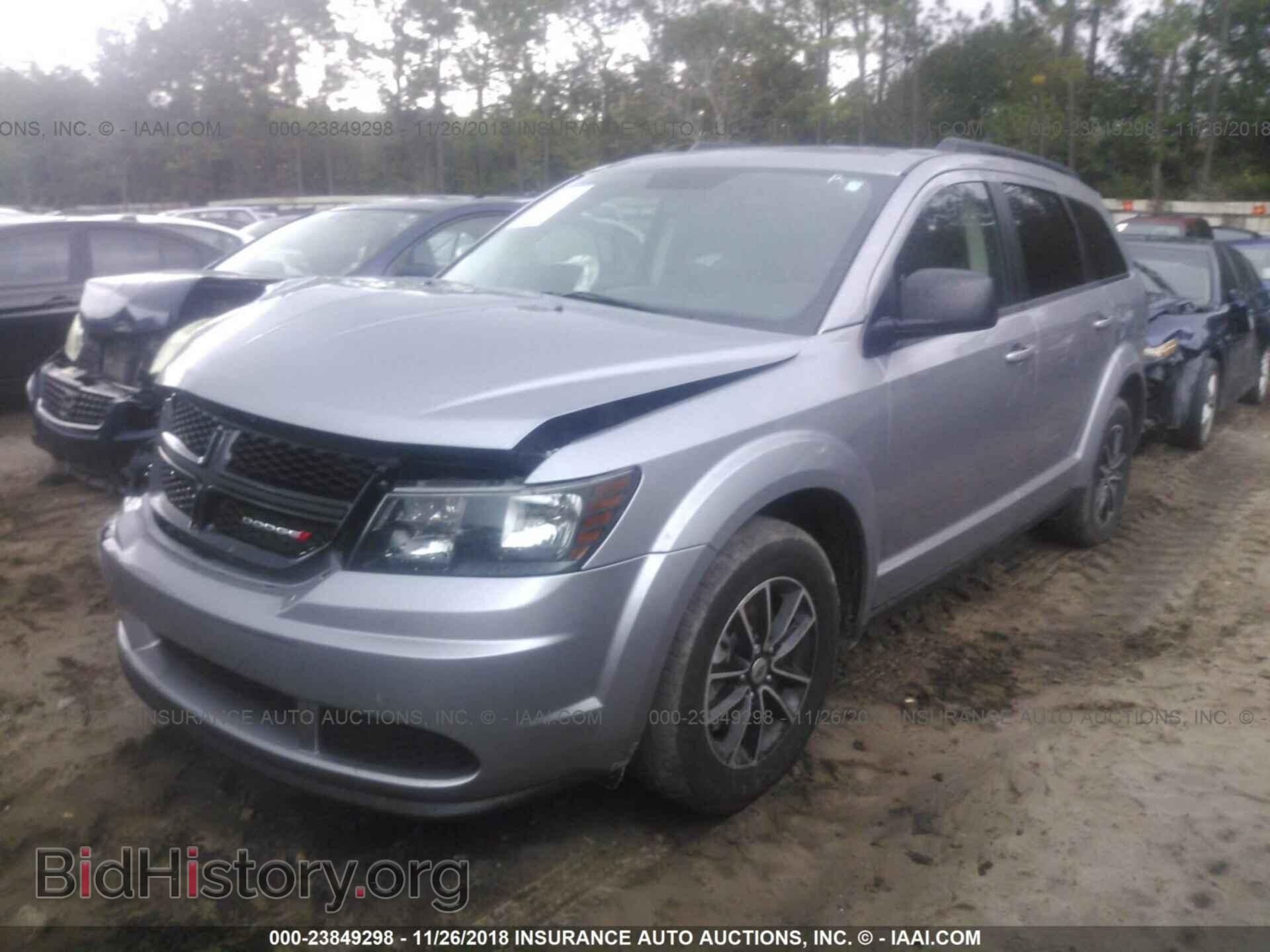 2018 DODGE JOURNEY - VIN: 3C4PDCAB1JT209272 - Фото 2