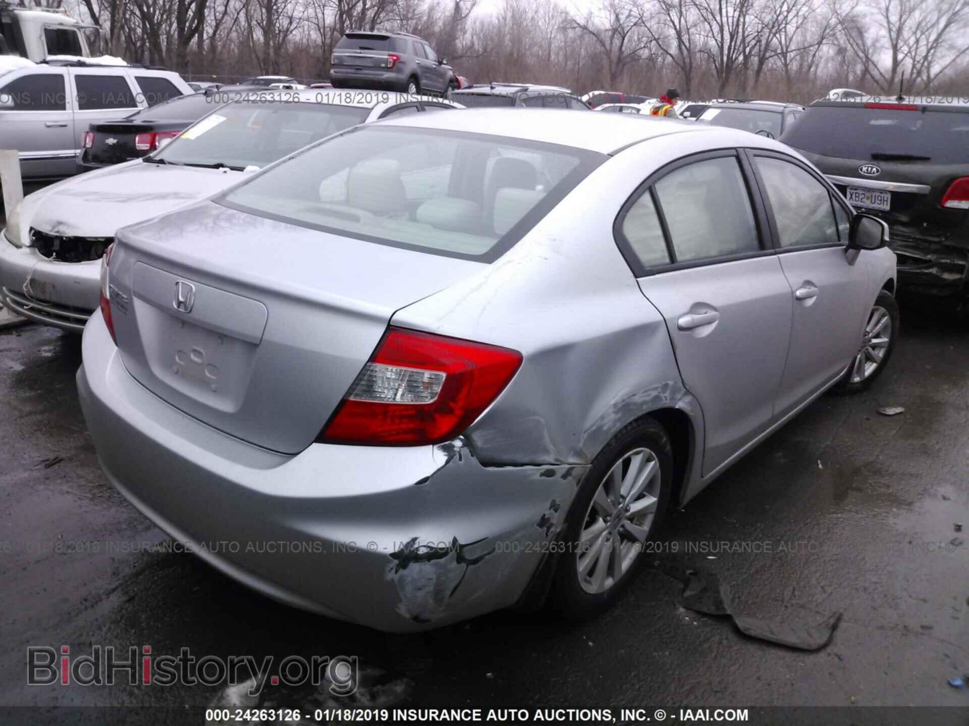 2012 HONDA CIVIC - VIN: 19XFB2F82CE019688 - Photo 4