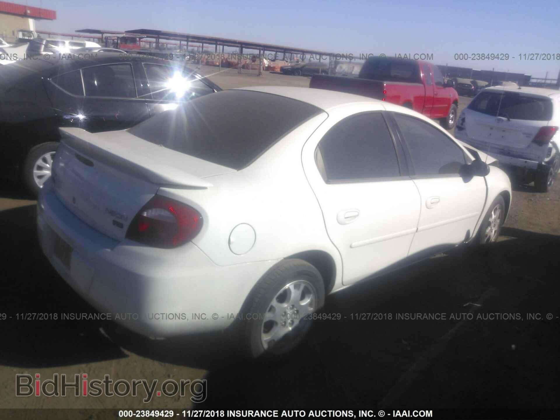 2004 DODGE NEON - VIN: 1B3ES56C44D600714 - Фото 4