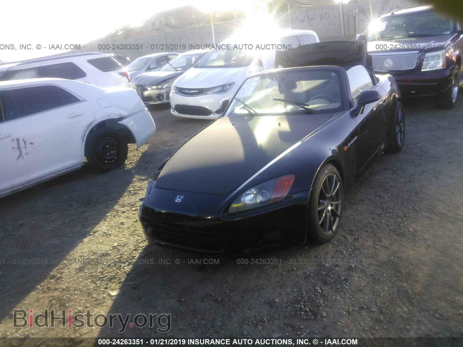 2000 HONDA S2000 - VIN: JHMAP114XYT005870 - Фото 2