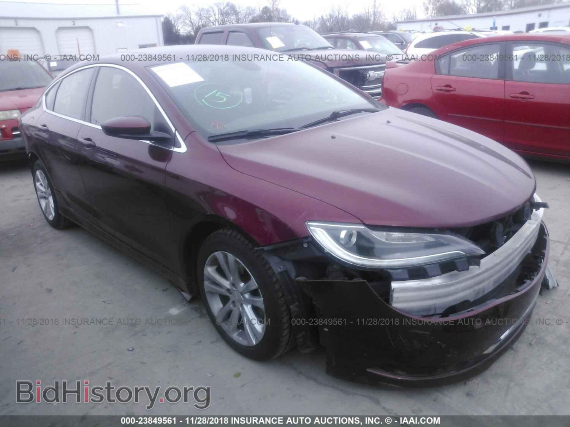 Photo 1C3CCCAB3FN718423 - CHRYSLER 200 2015
