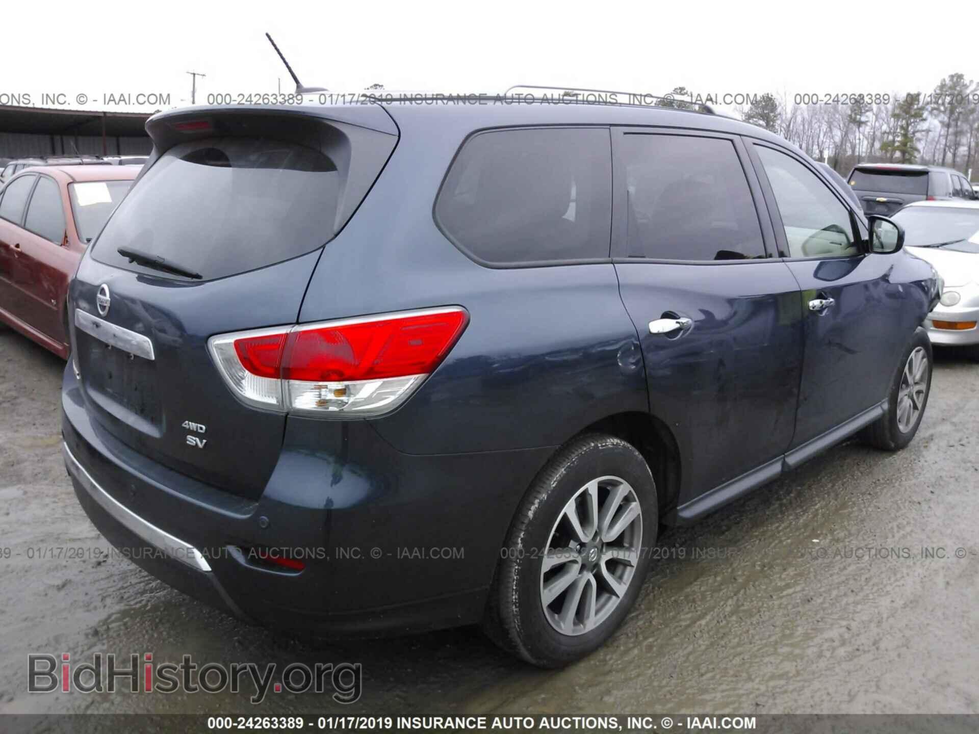 2013 NISSAN PATHFINDER - VIN: 5N1AR2MM0DC602853 - Фото 4