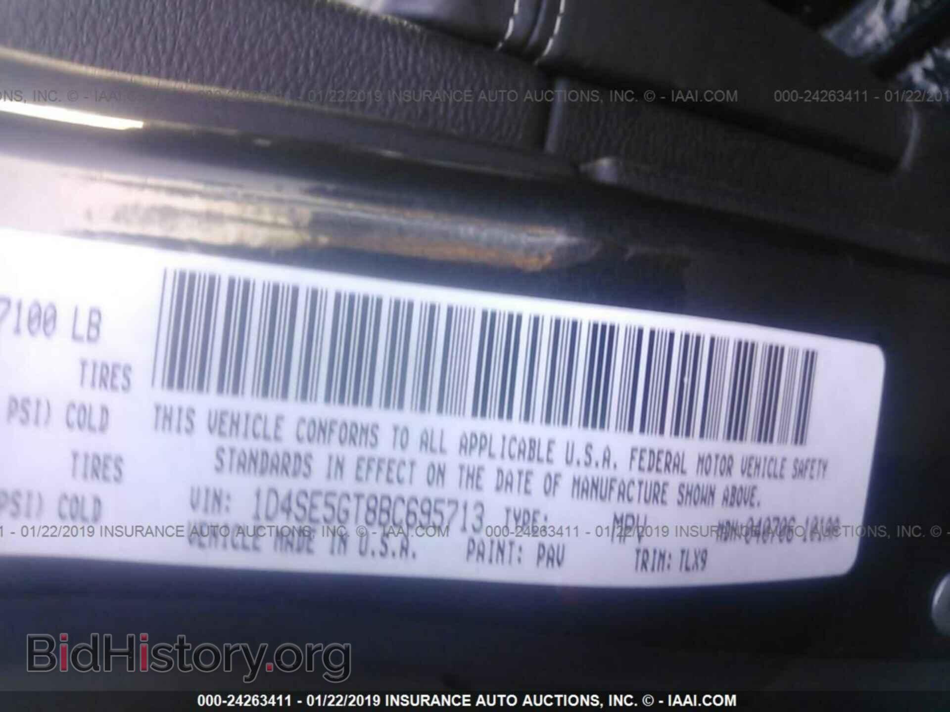 2011 DODGE DURANGO - VIN: 1D4SE5GT8BC695713 - Photo 9