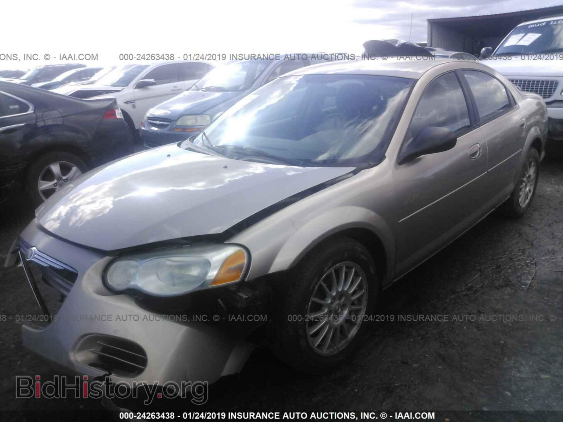 2004 CHRYSLER SEBRING - VIN: 1C3EL46X24N126110 - Фото 2