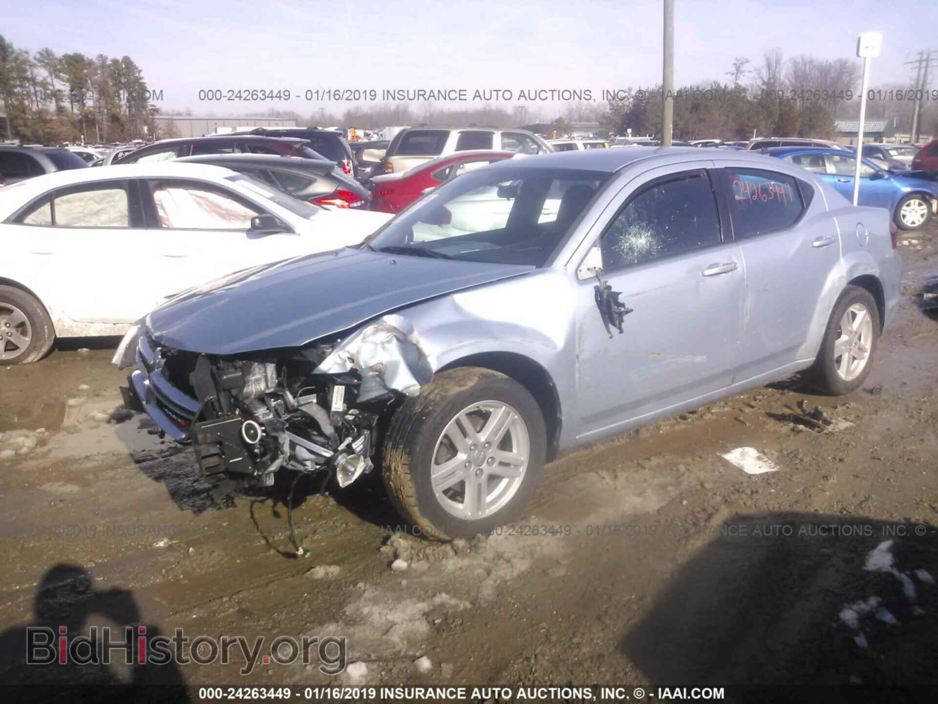 2013 DODGE AVENGER - VIN: 1C3CDZCB3DN625721 - Фото 2