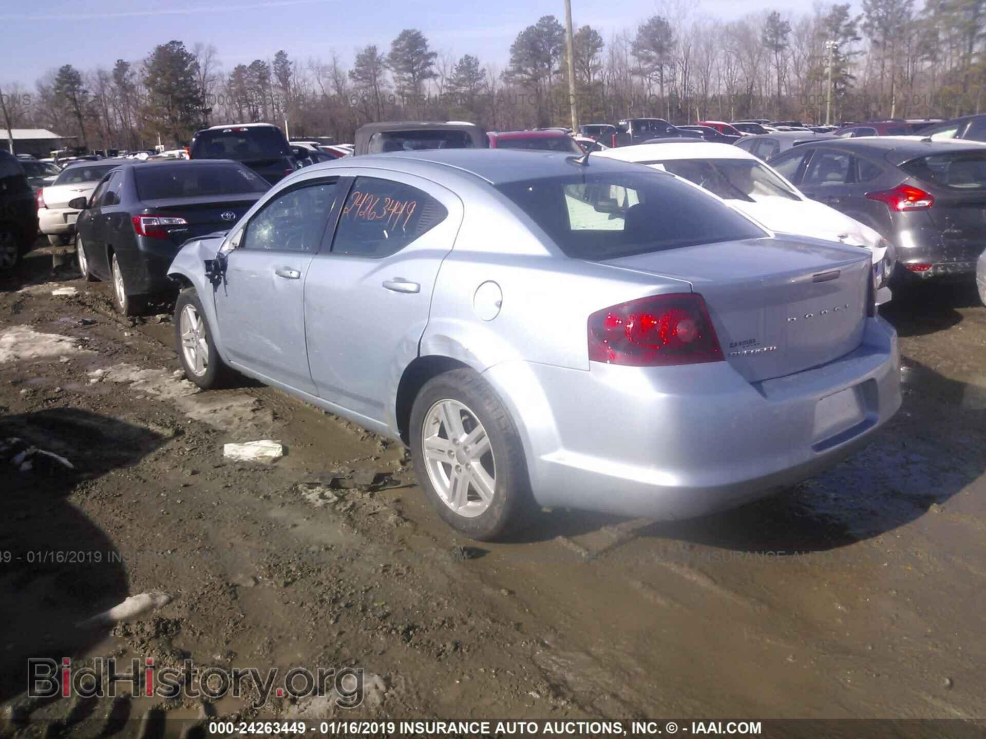 2013 DODGE AVENGER - VIN: 1C3CDZCB3DN625721 - Фото 3