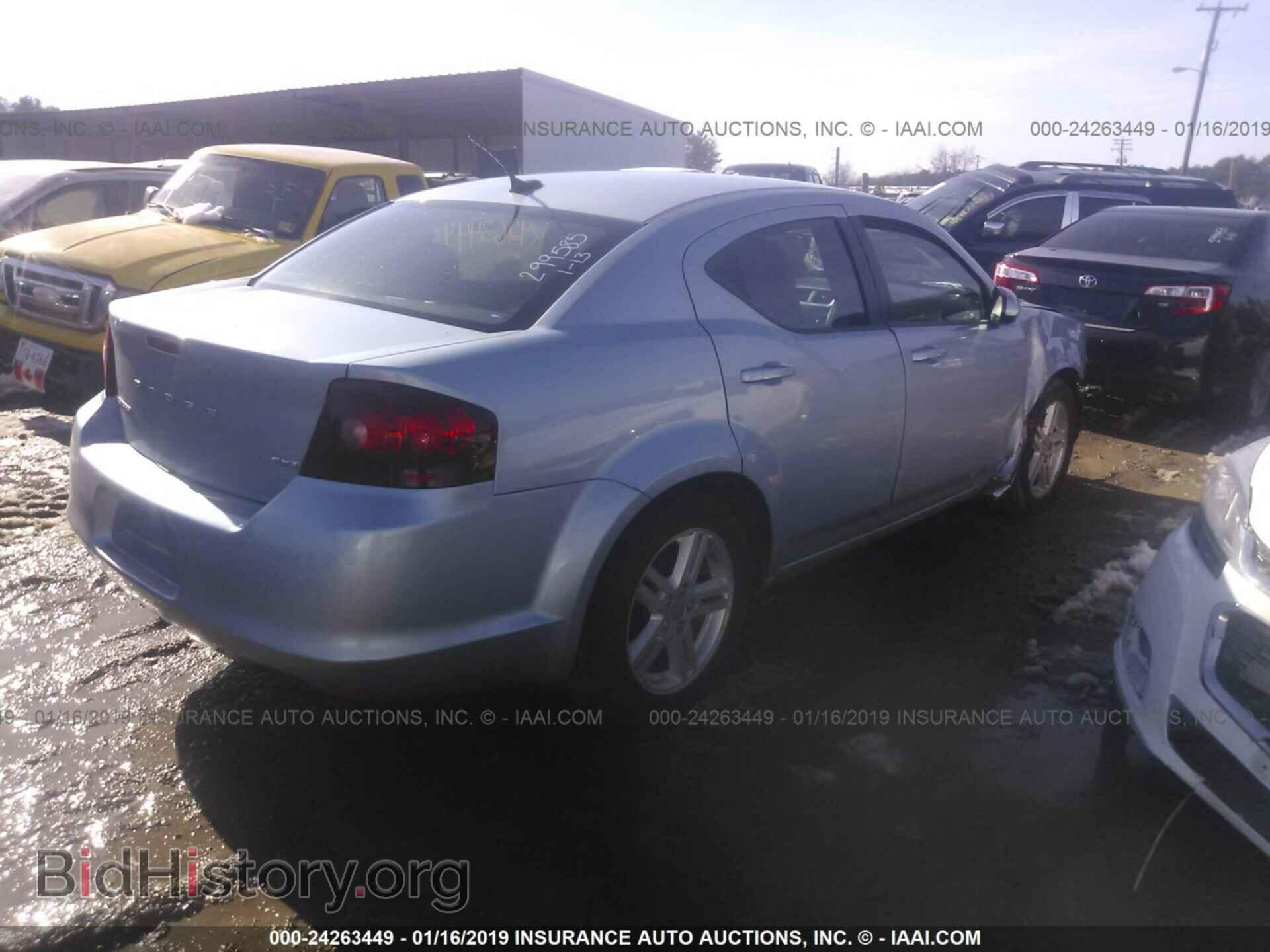 2013 DODGE AVENGER - VIN: 1C3CDZCB3DN625721 - Фото 4