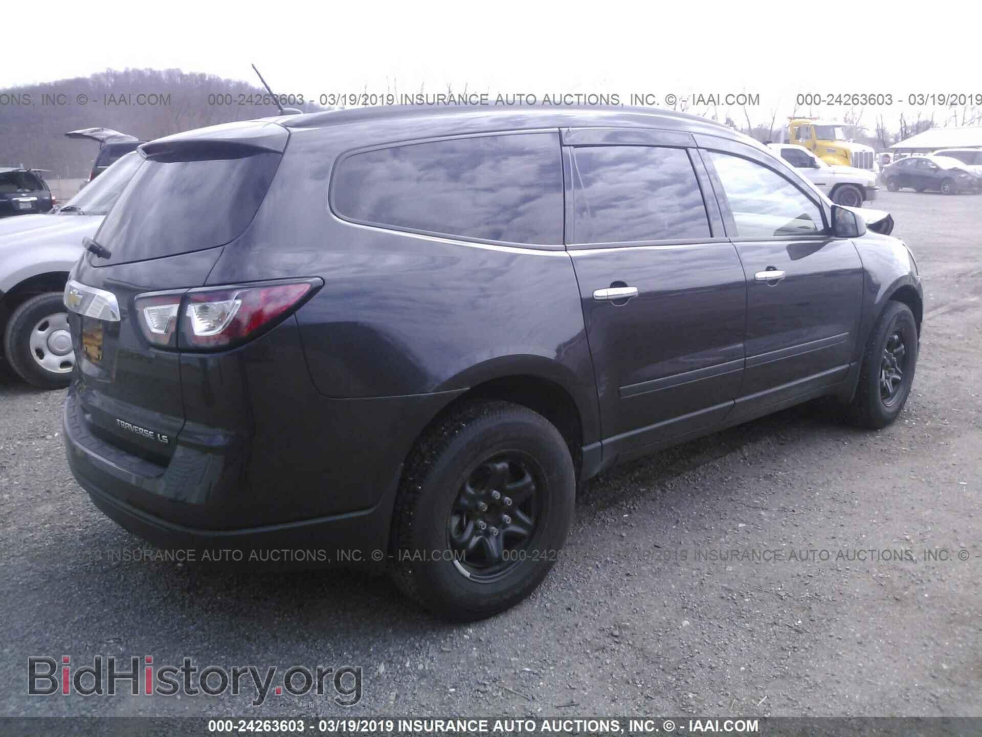 2015 CHEVROLET TRAVERSE - VIN: 1GNKRFED9FJ110004 - Фото 4
