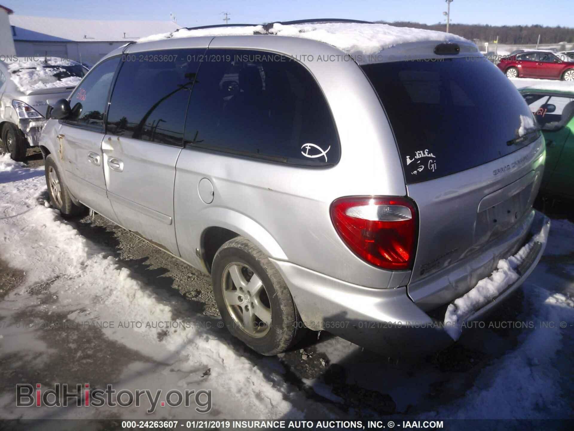 2007 DODGE GRAND CARAVAN - VIN: 2D4GP44L37R112171 - Фото 3