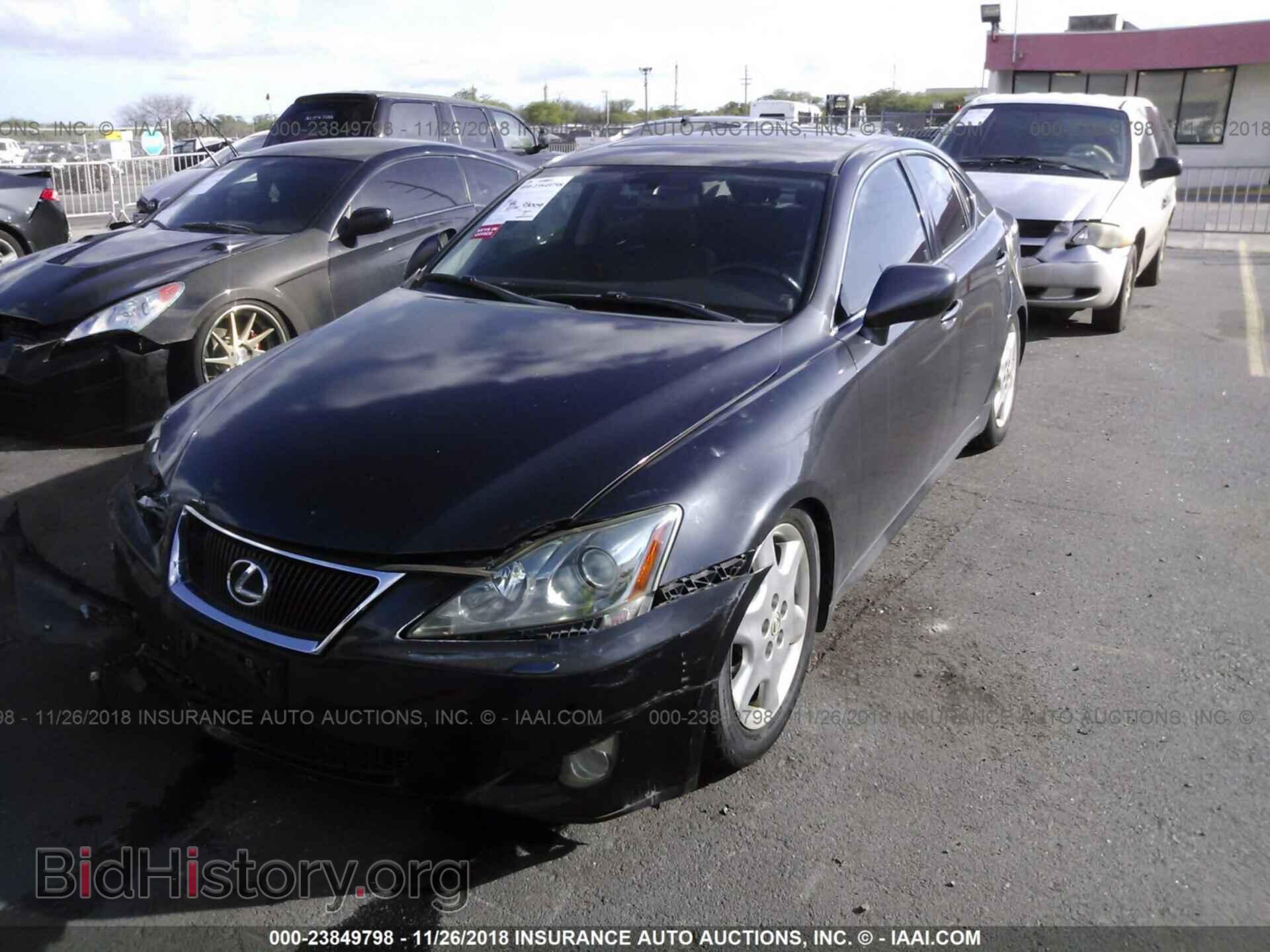 2008 LEXUS IS - VIN: JTHBE262785017776 - Фото 2