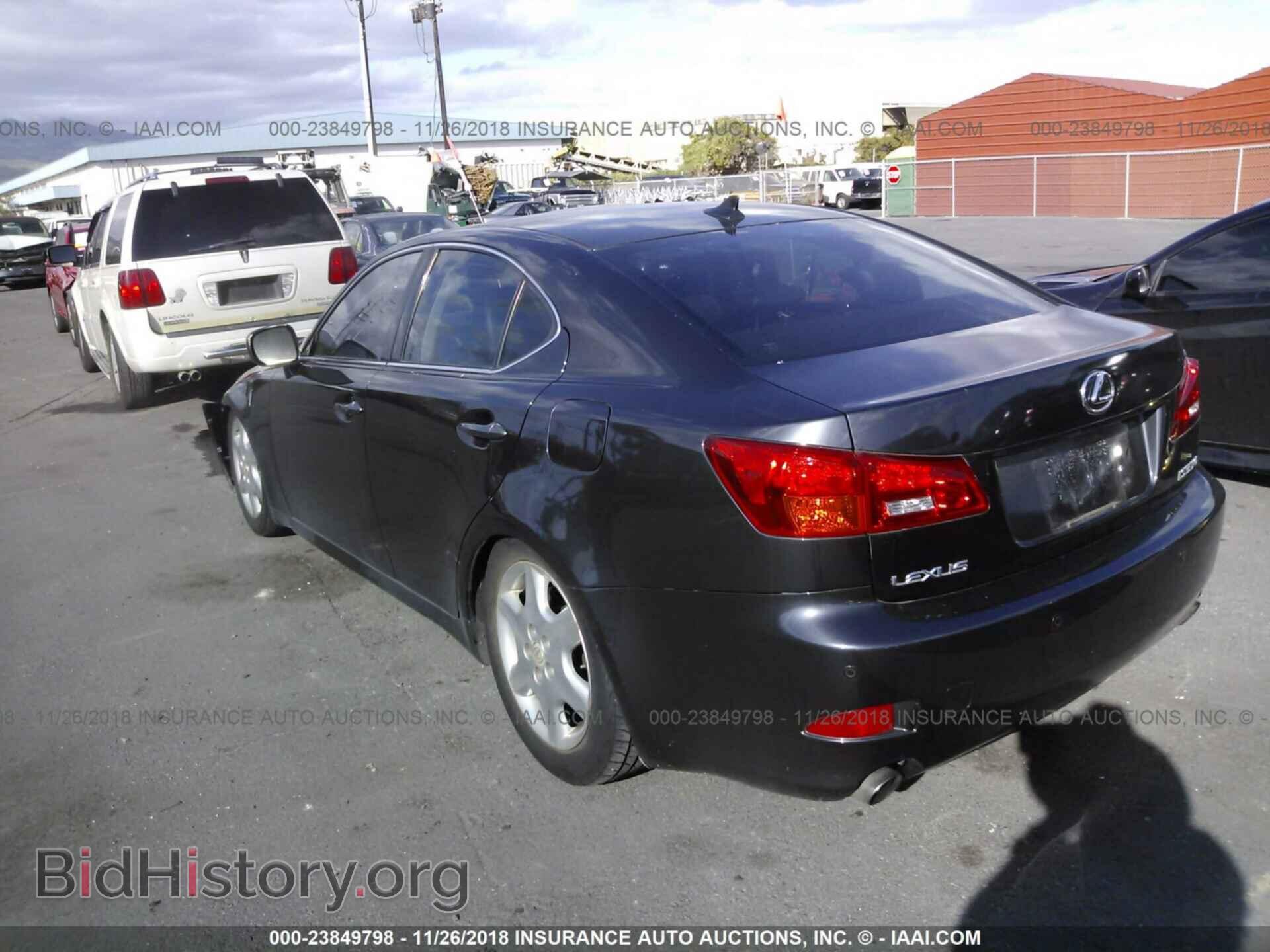 2008 LEXUS IS - VIN: JTHBE262785017776 - Фото 3