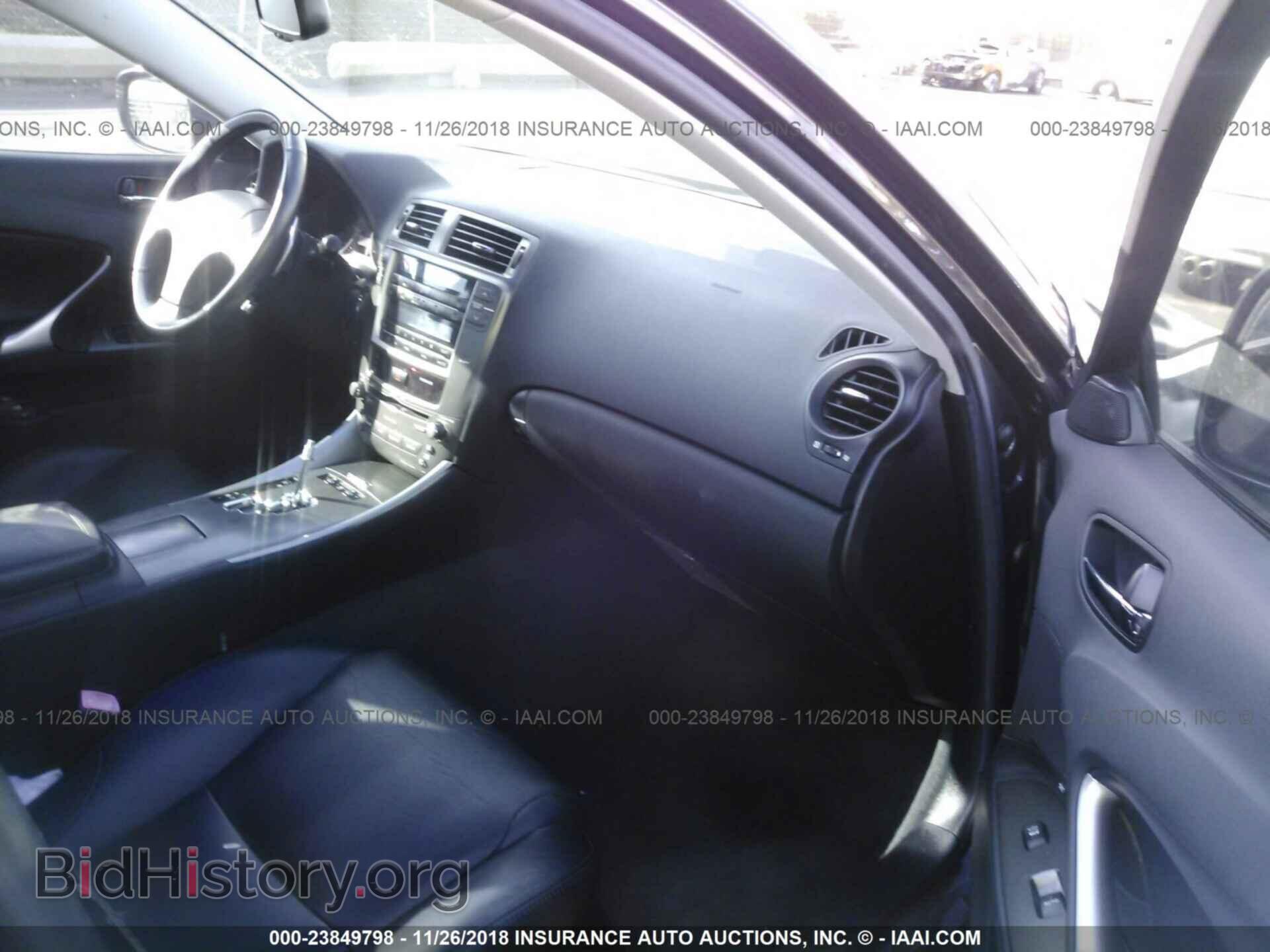 2008 LEXUS IS - VIN: JTHBE262785017776 - Фото 5