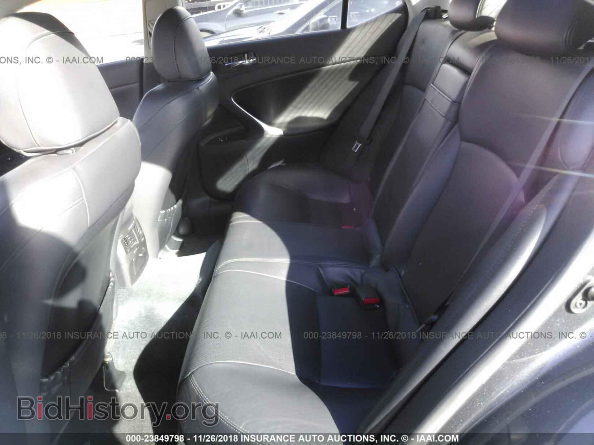 2008 LEXUS IS - VIN: JTHBE262785017776 - Фото 8