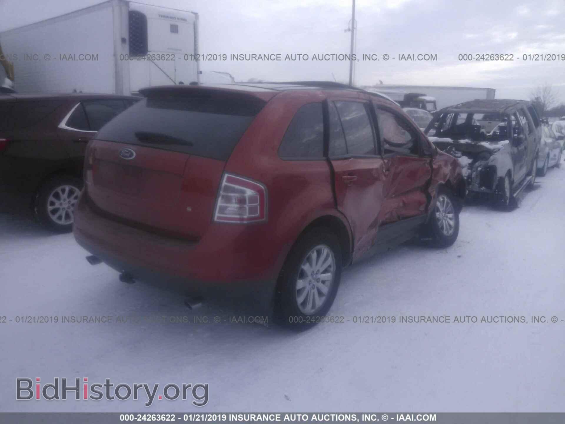 2007 FORD EDGE - VIN: 2FMDK39C57BB18074 - Фото 4