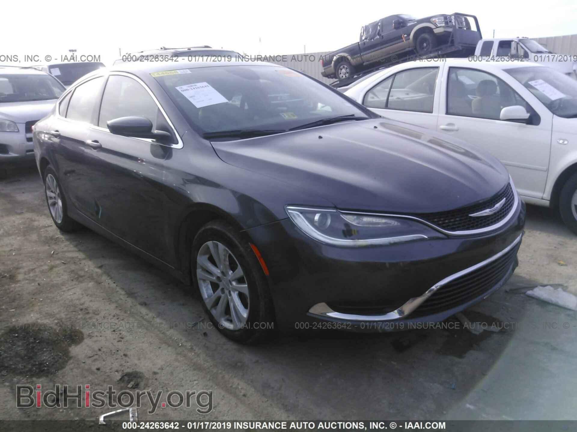 Фотография 1C3CCCAG3GN184532 - CHRYSLER 200 2016