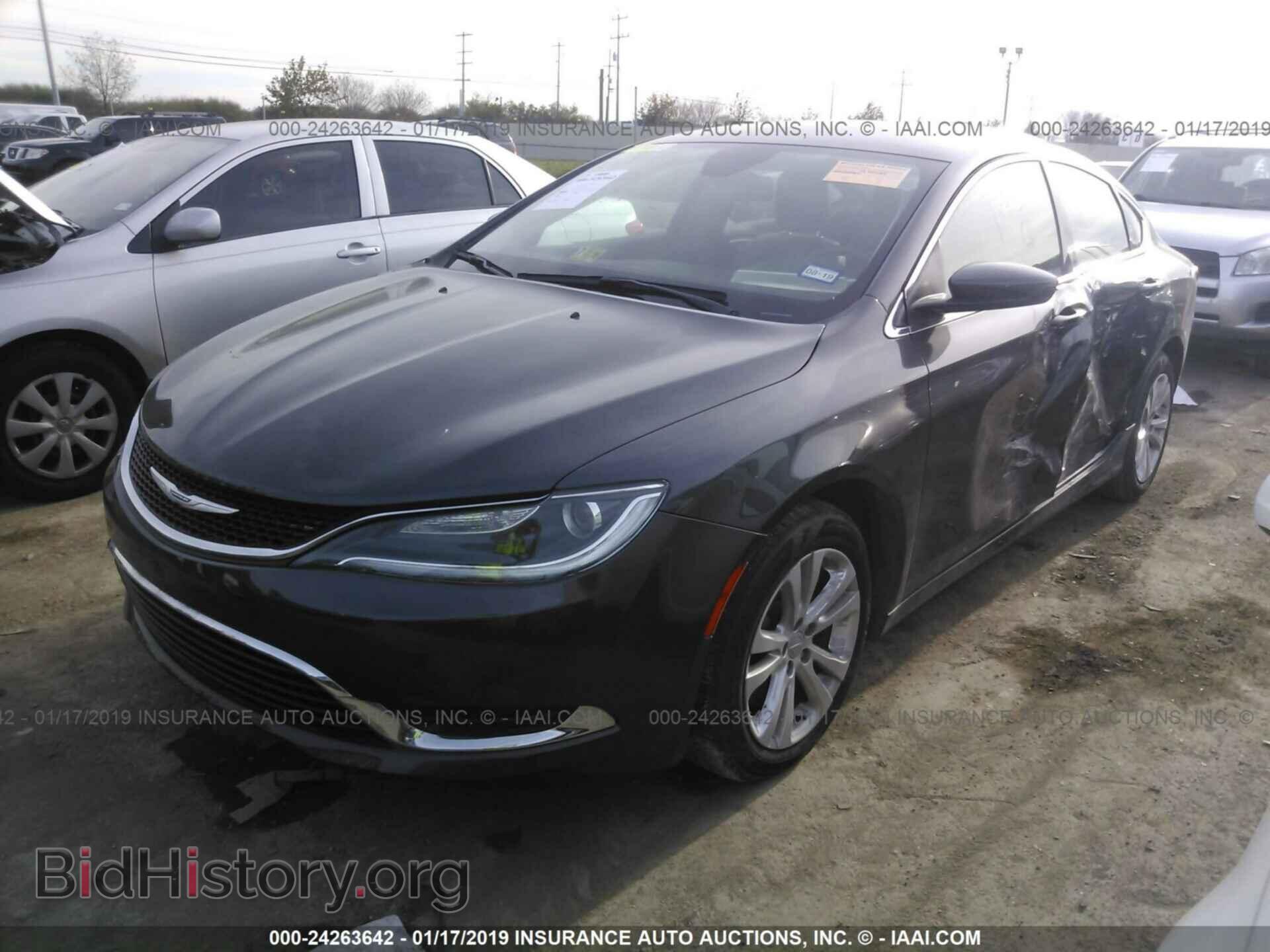 2016 CHRYSLER 200 - VIN: 1C3CCCAG3GN184532 - Фото 2