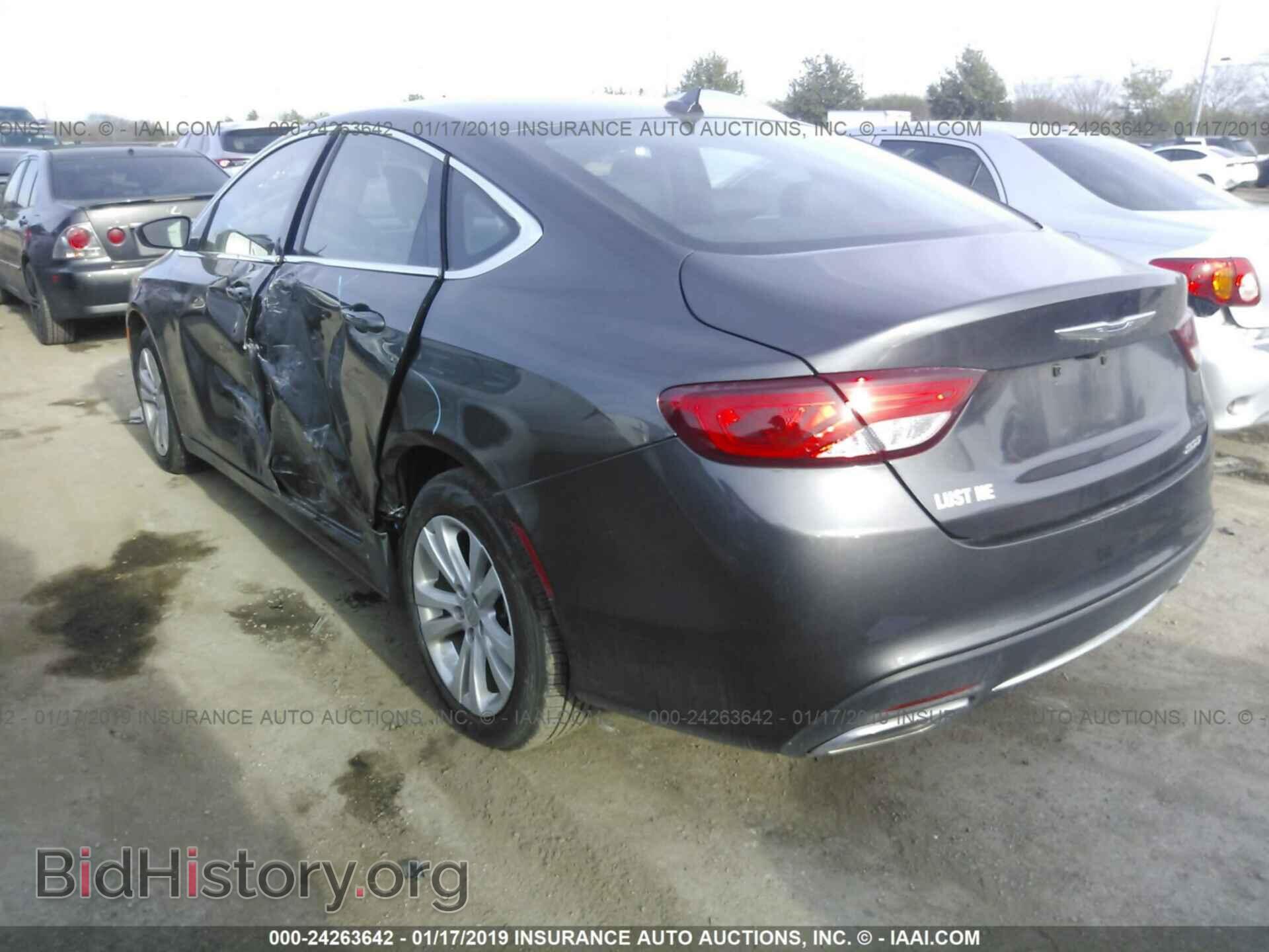 2016 CHRYSLER 200 - VIN: 1C3CCCAG3GN184532 - Фото 3