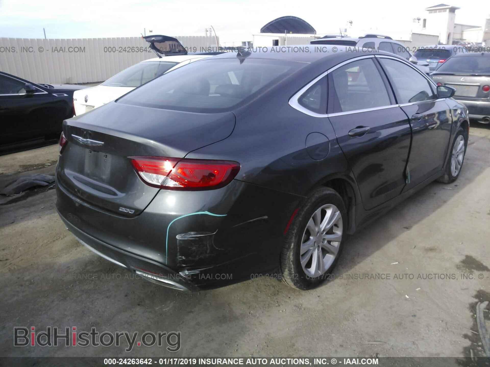 2016 CHRYSLER 200 - VIN: 1C3CCCAG3GN184532 - Фото 4