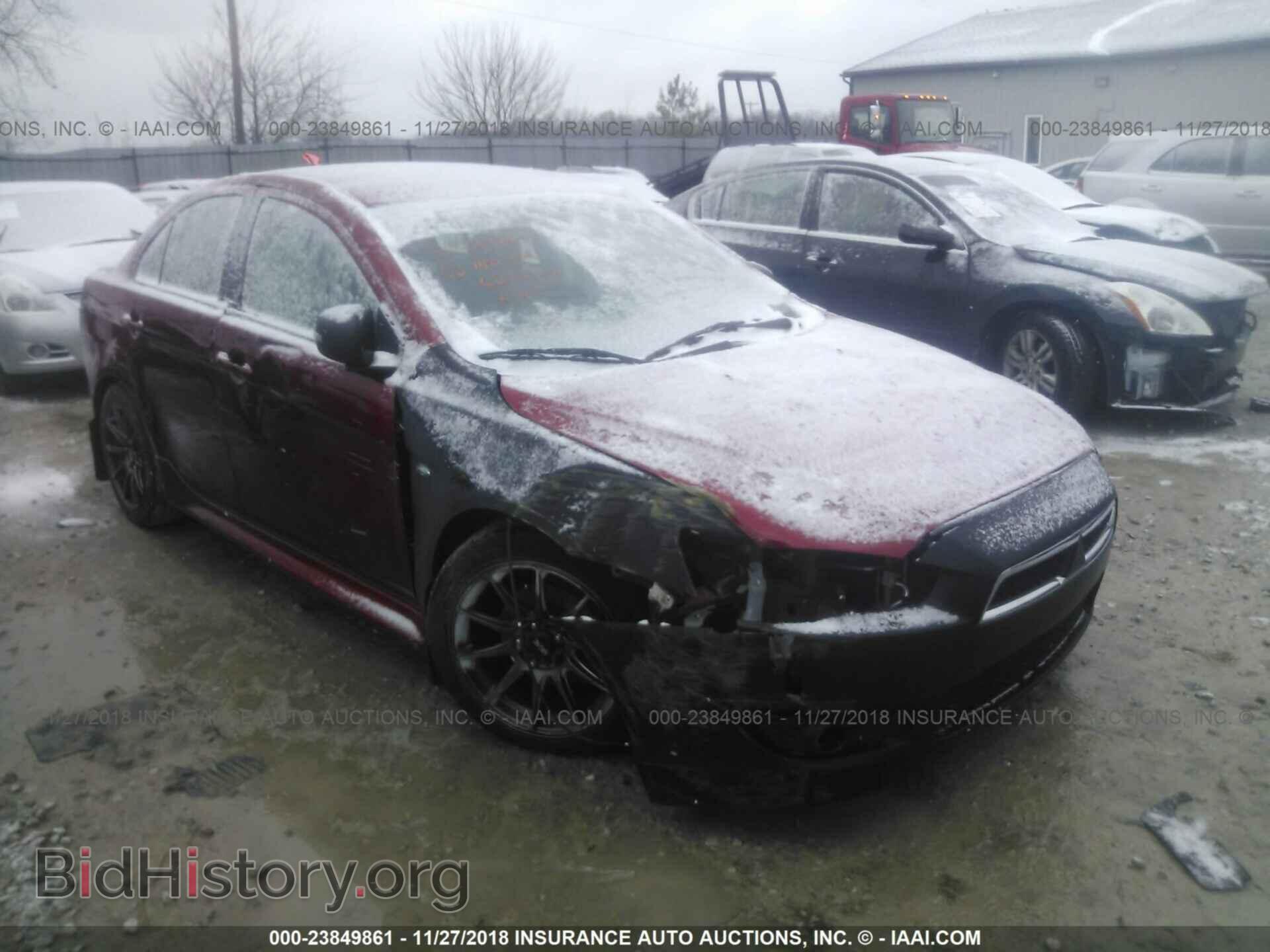 Photo JA32U2FU2FU012668 - MITSUBISHI LANCER 2015