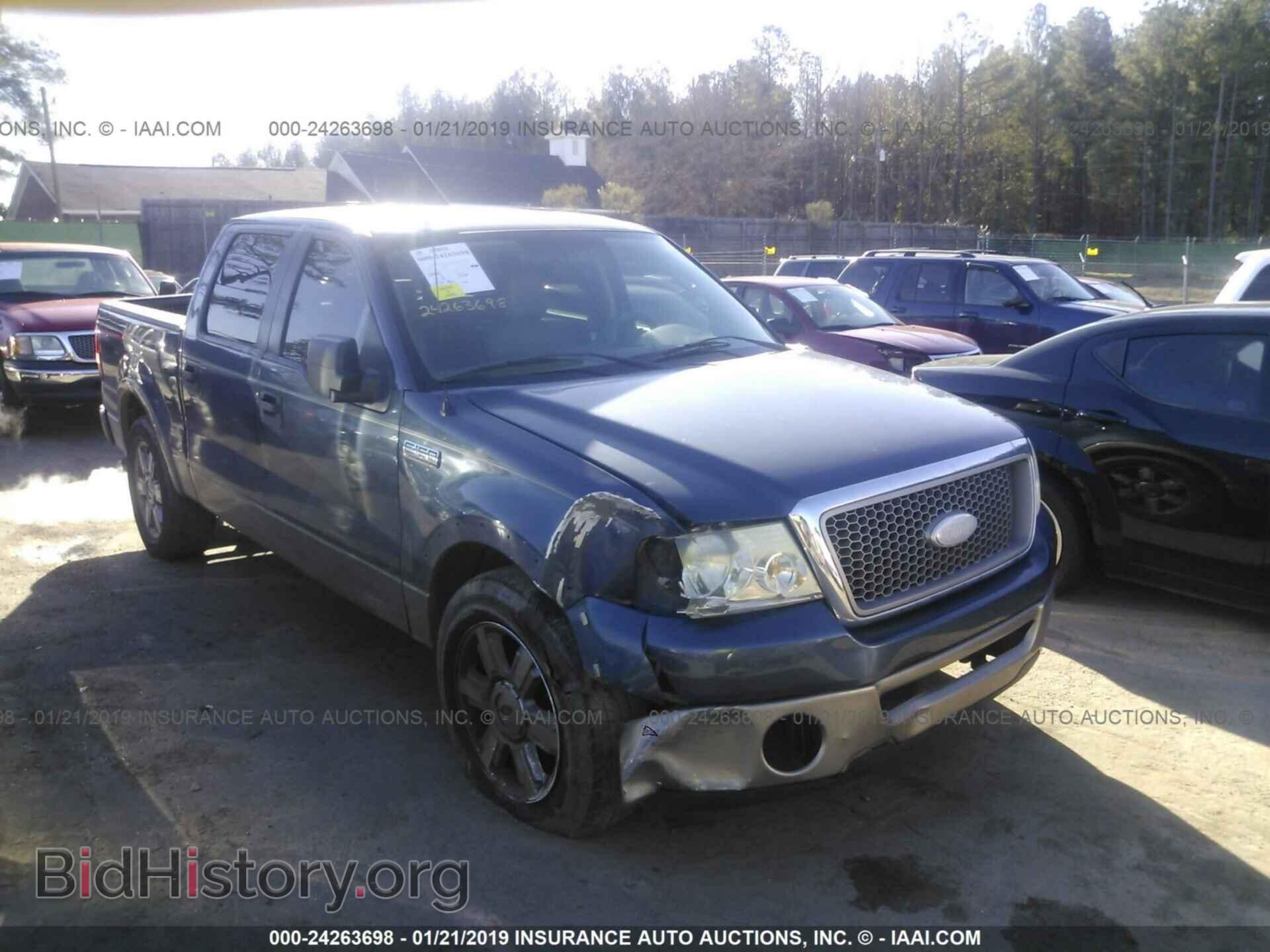 Photo 1FTPW12556FA19628 - FORD F150 2006