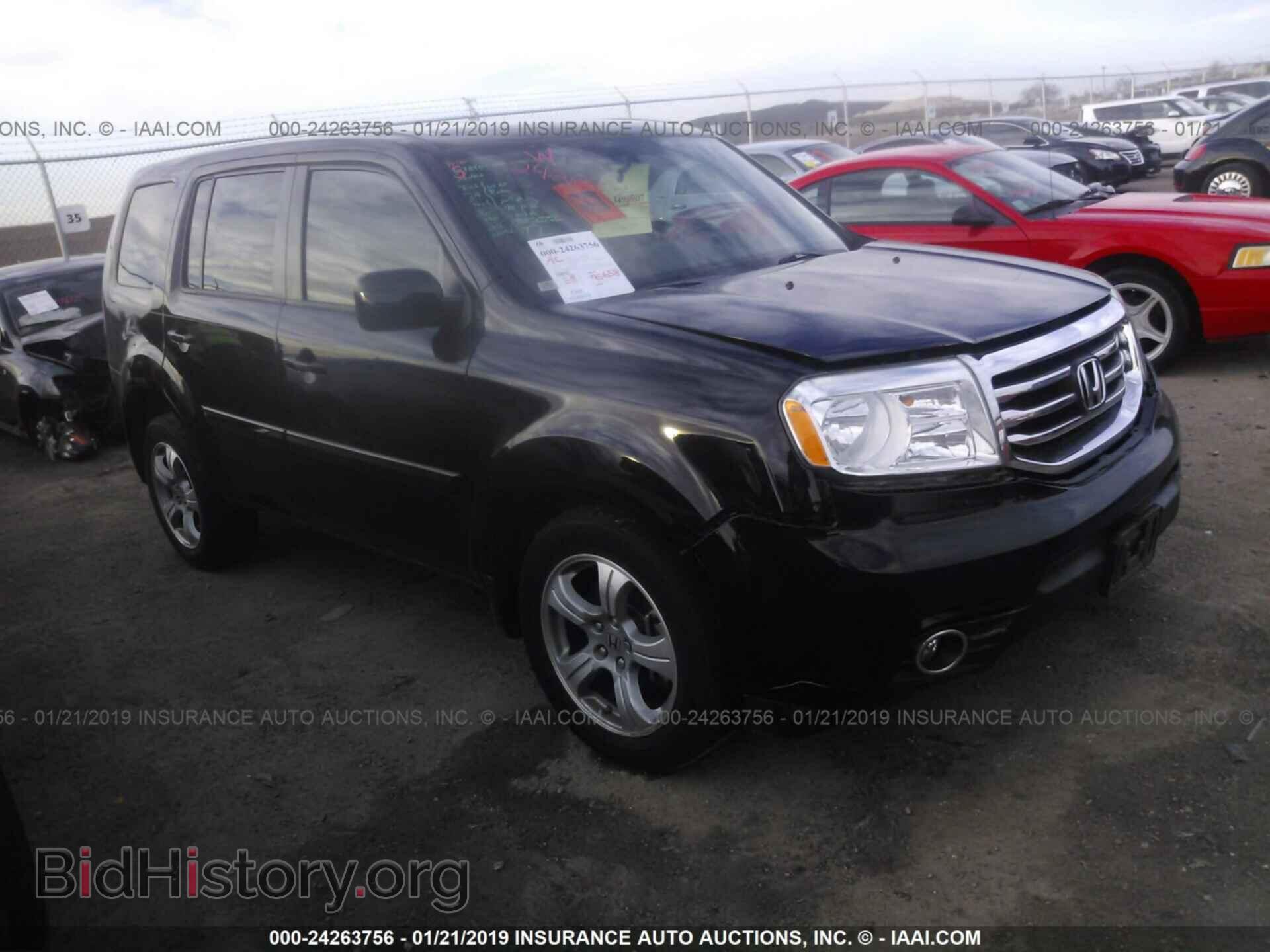 Photo 5FNYF3H49DB028896 - HONDA PILOT 2013