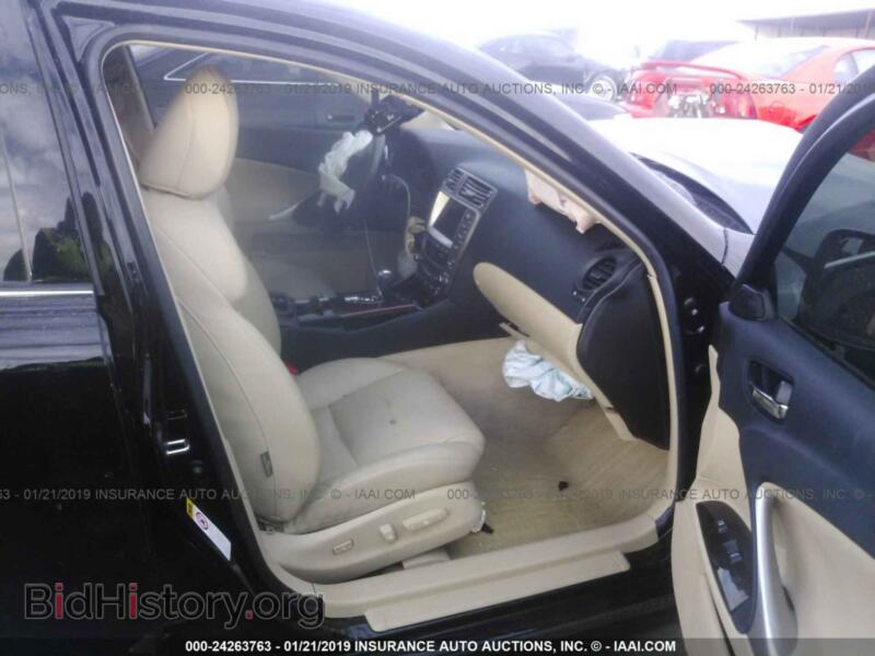 2007 Lexus IS (VIN JTHBK262475040956) — фото 5 из 10