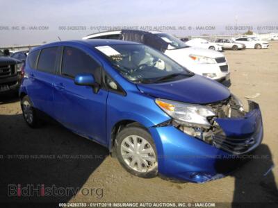 2014 Nissan VERSA NOTE, blue — VIN 3N1CE2CP3EL386820, IAAI