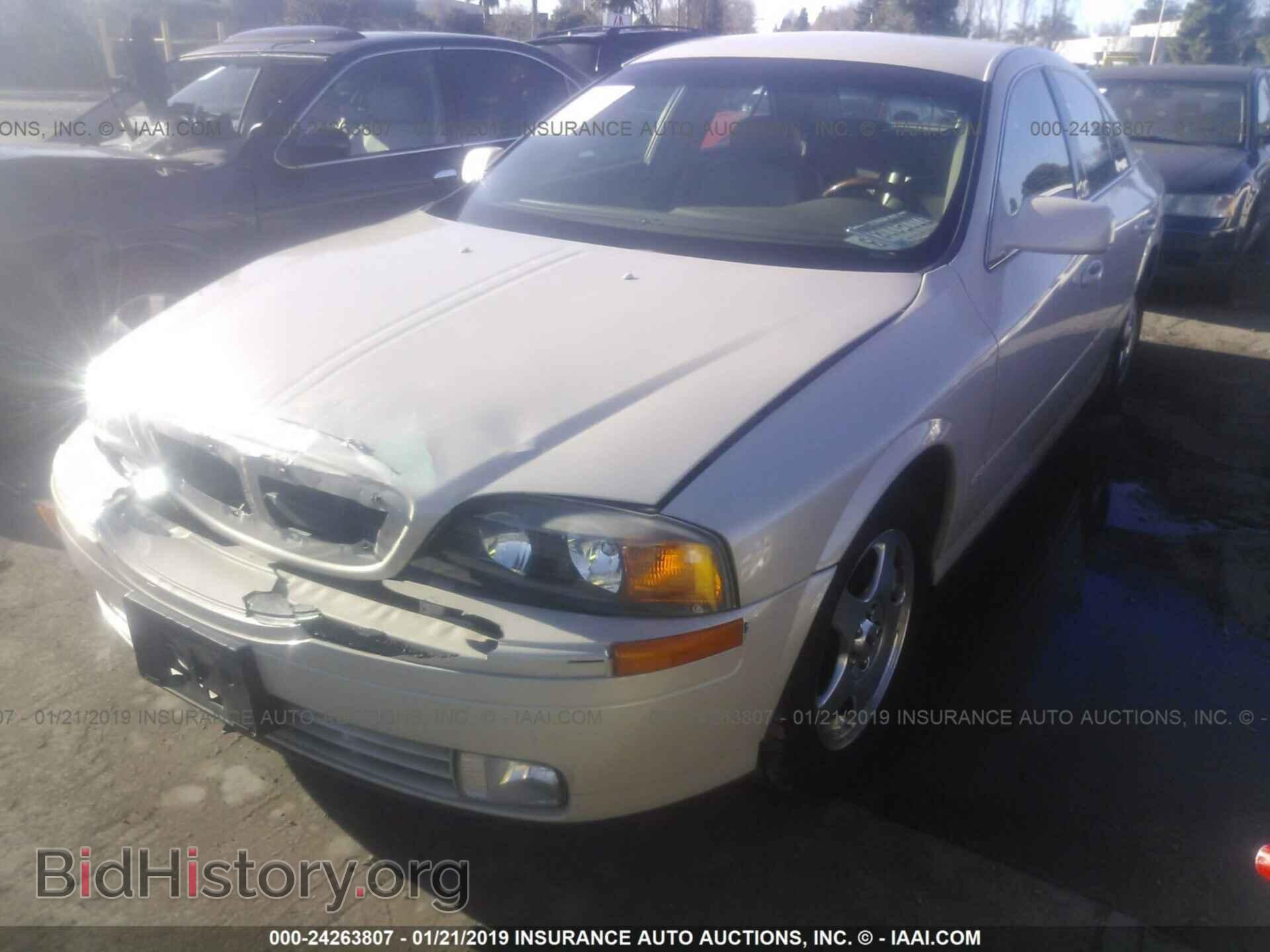 2000 LINCOLN LS - VIN: 1LNHM86S8YY791871 - Фото 2