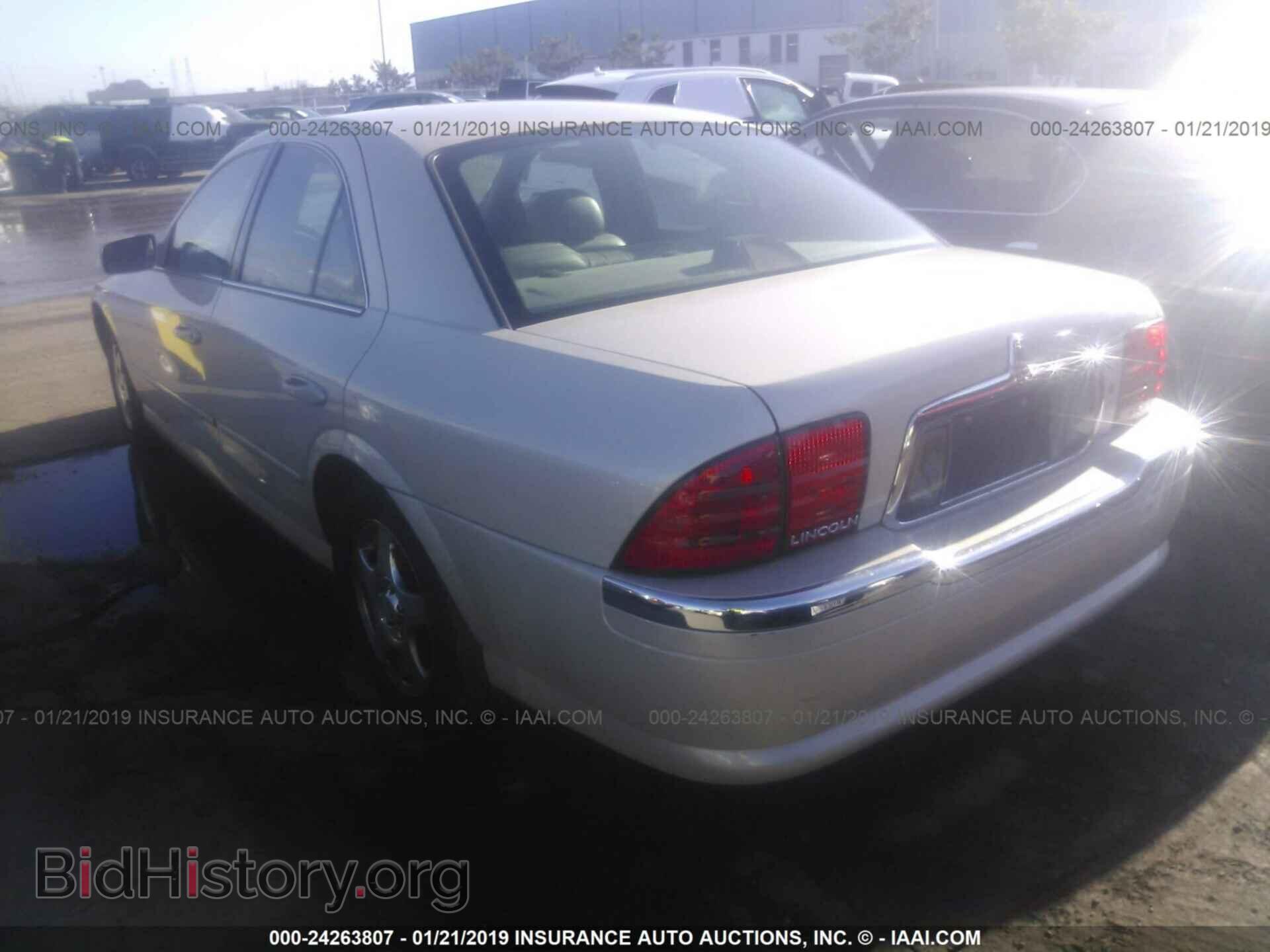 2000 LINCOLN LS - VIN: 1LNHM86S8YY791871 - Фото 3