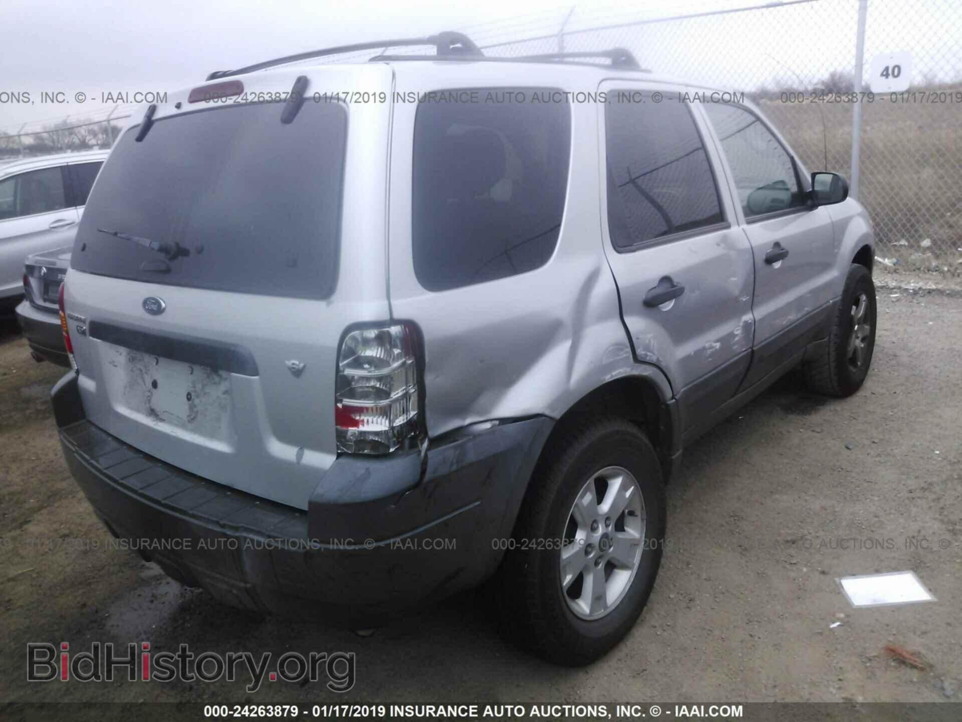 2006 FORD ESCAPE - VIN: 1FMYU03106KD23968 - Фото 4
